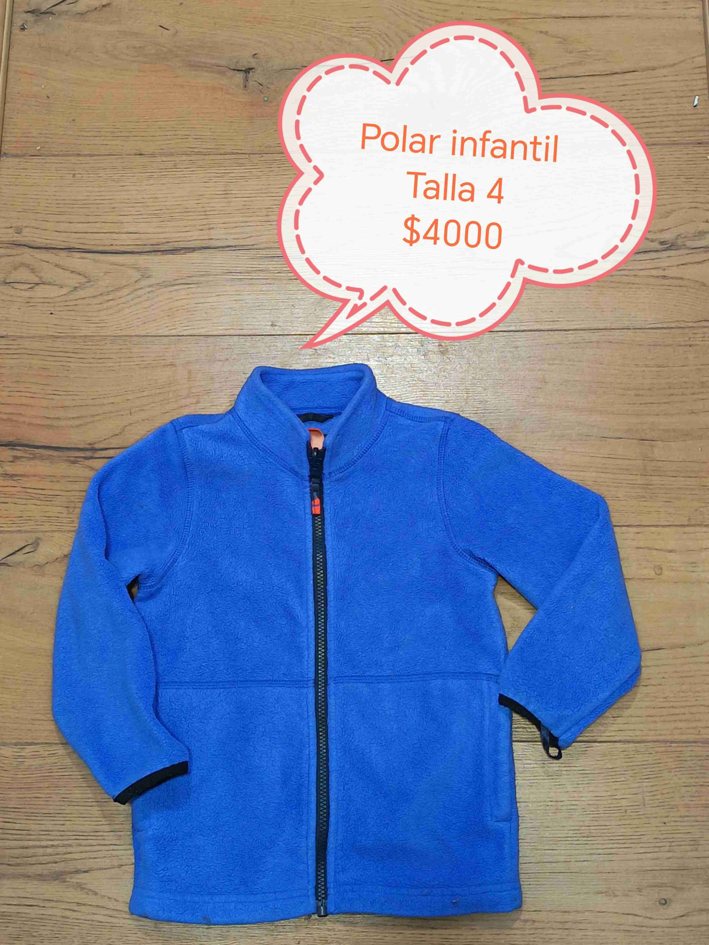 Polar infantil azul T4