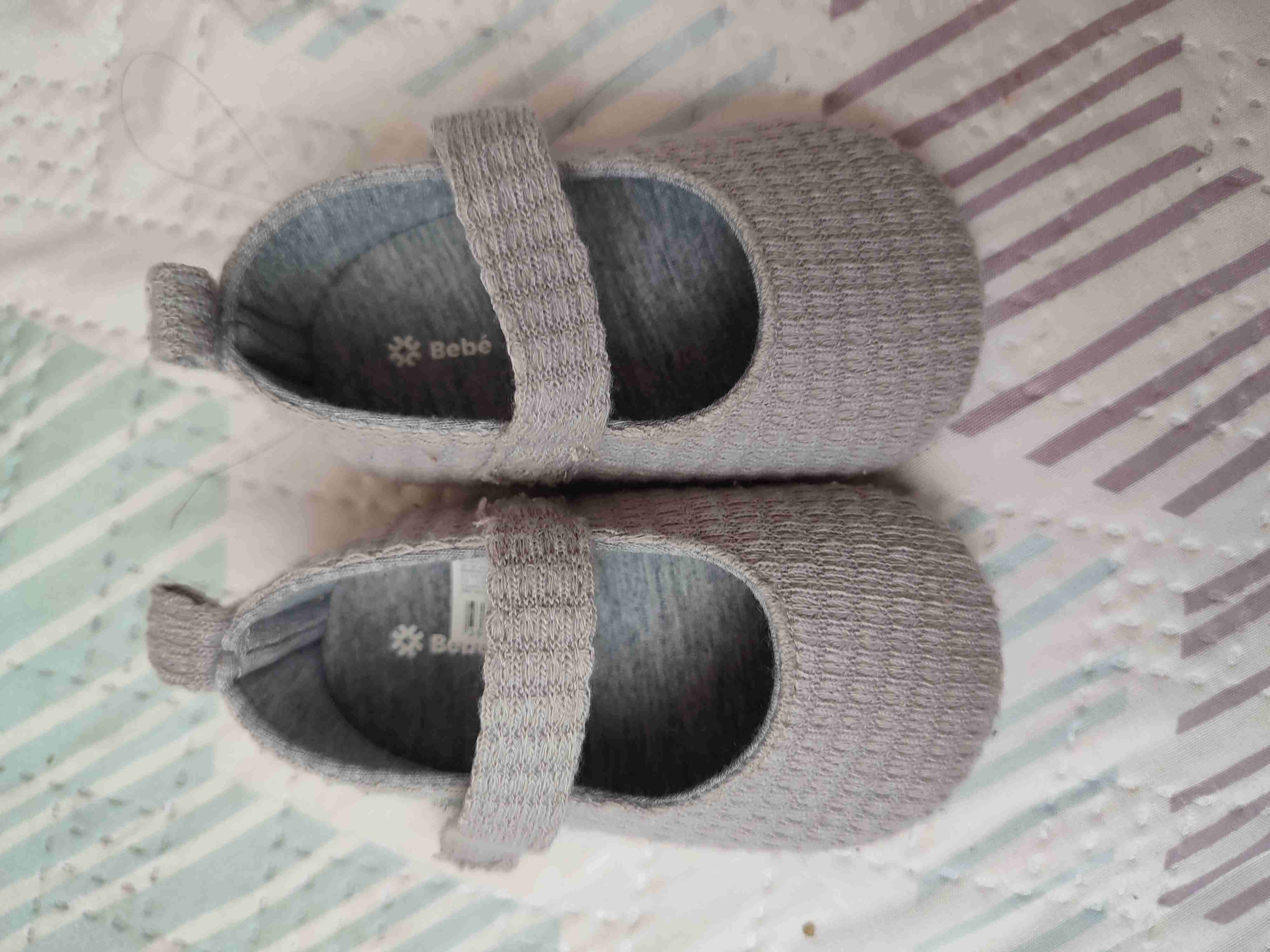 Zapatos de bebé gris N° 18
