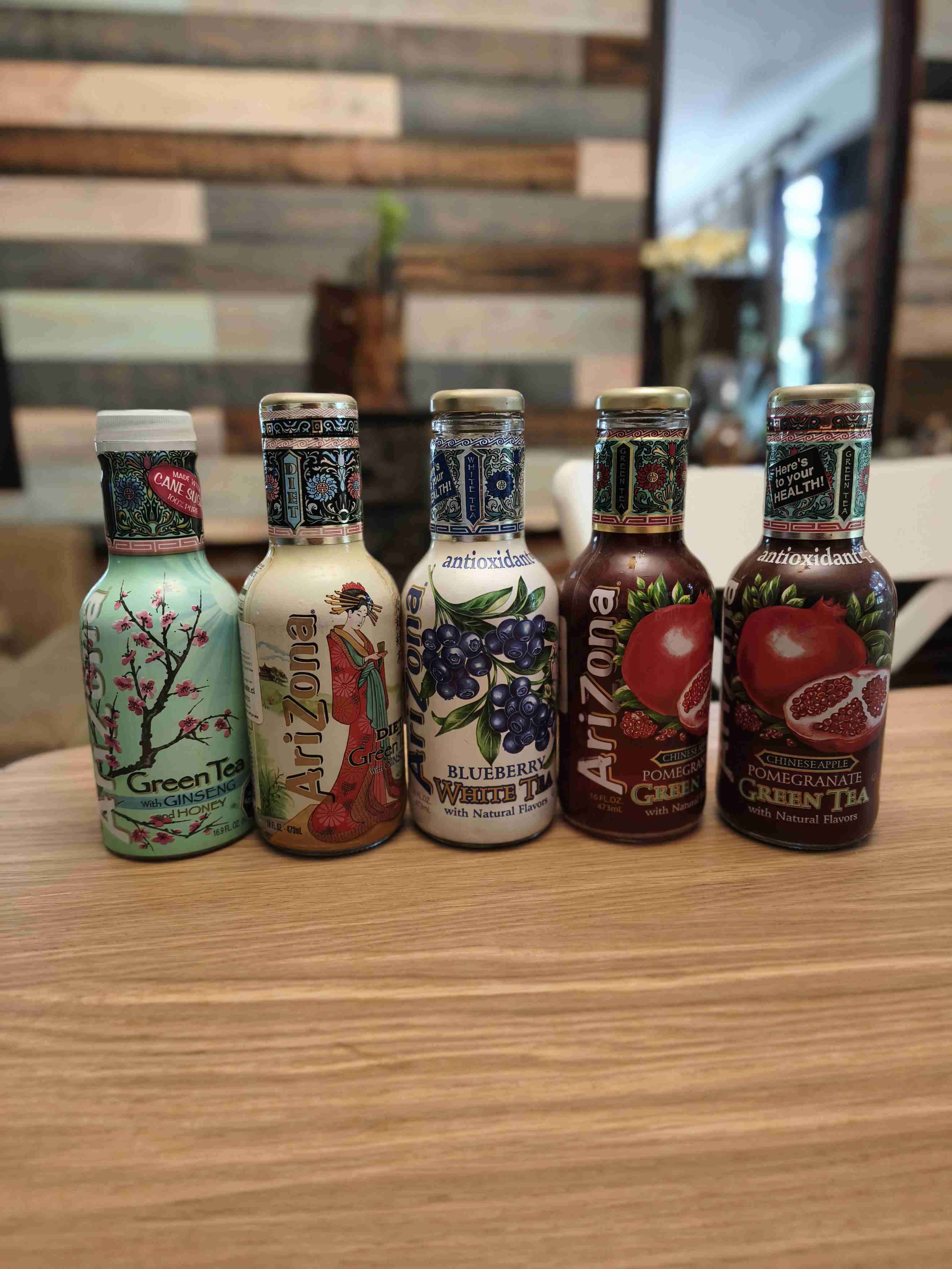 Pack de 5 botellas de té Arizona