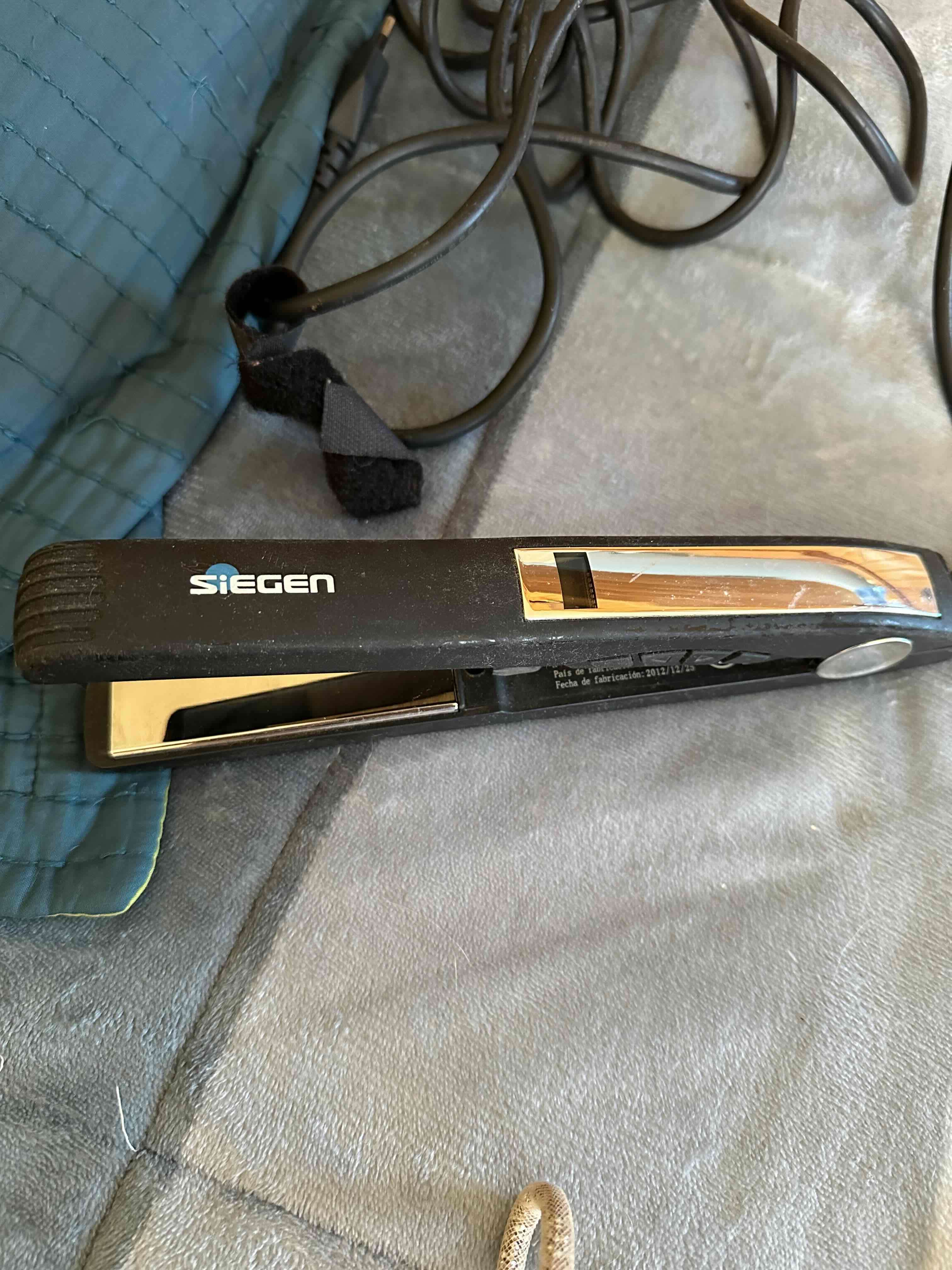 Plancha de pelo Siegen negra