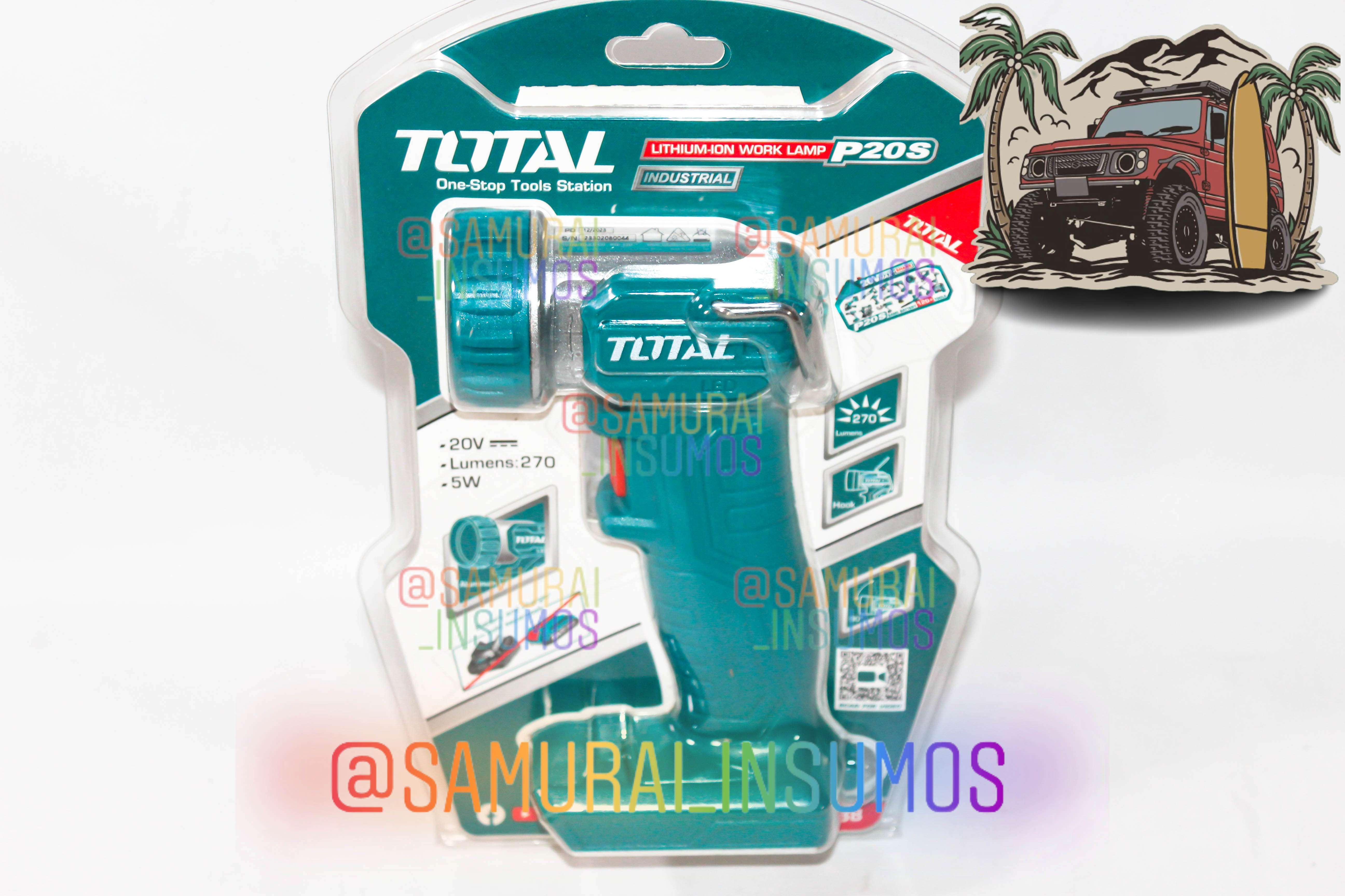 Linterna Portatil 20v Inalambrica