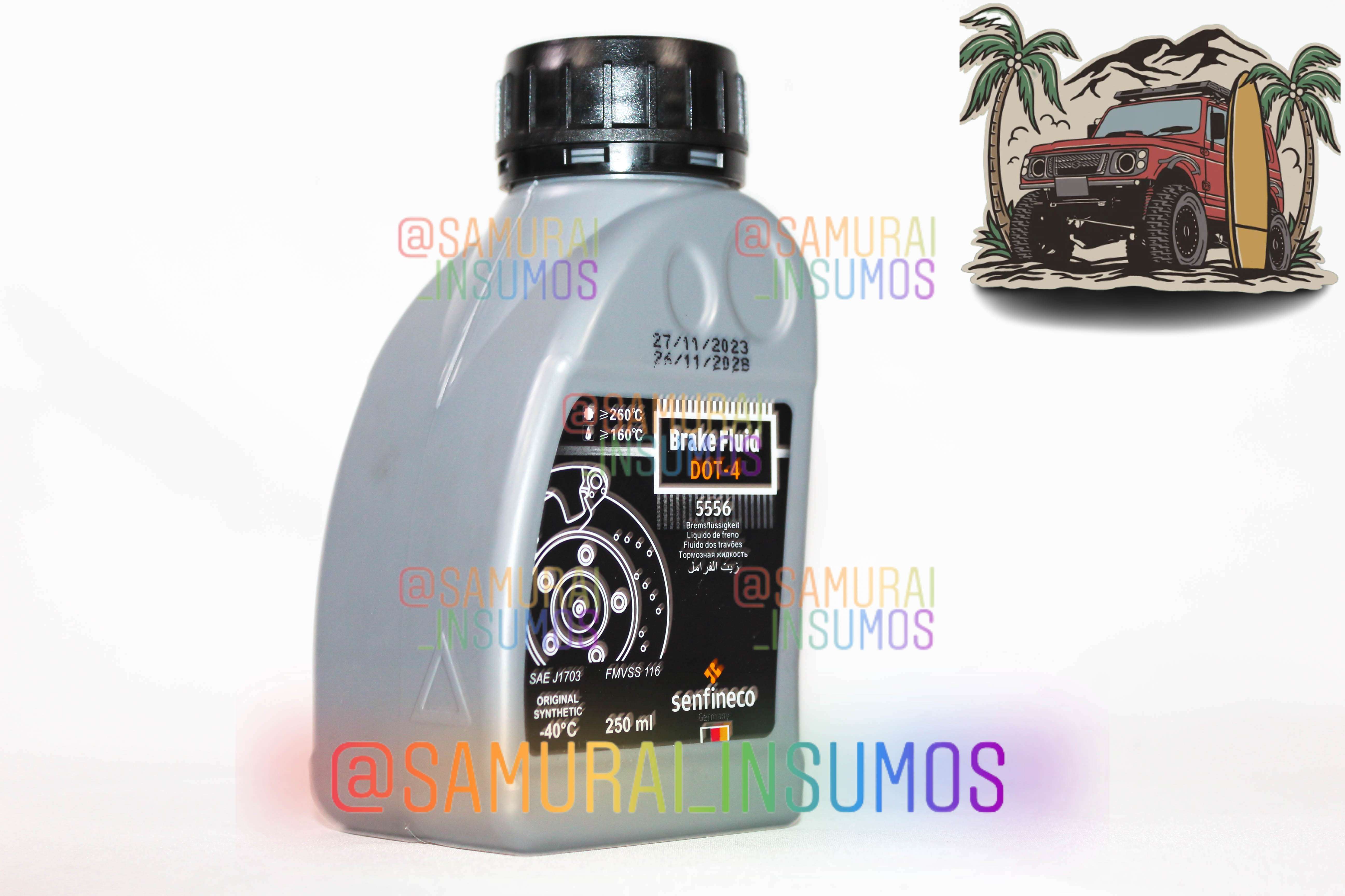 Líquido de frenos DOT-4 250ml