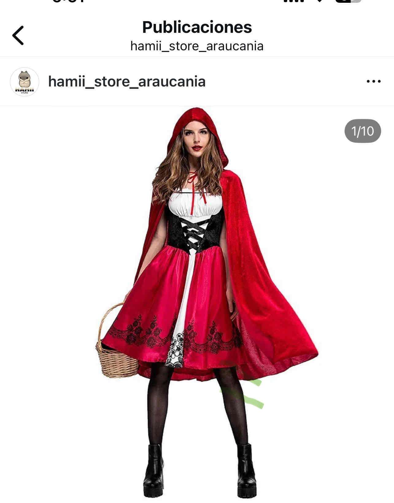 Disfraz de Caperucita Roja