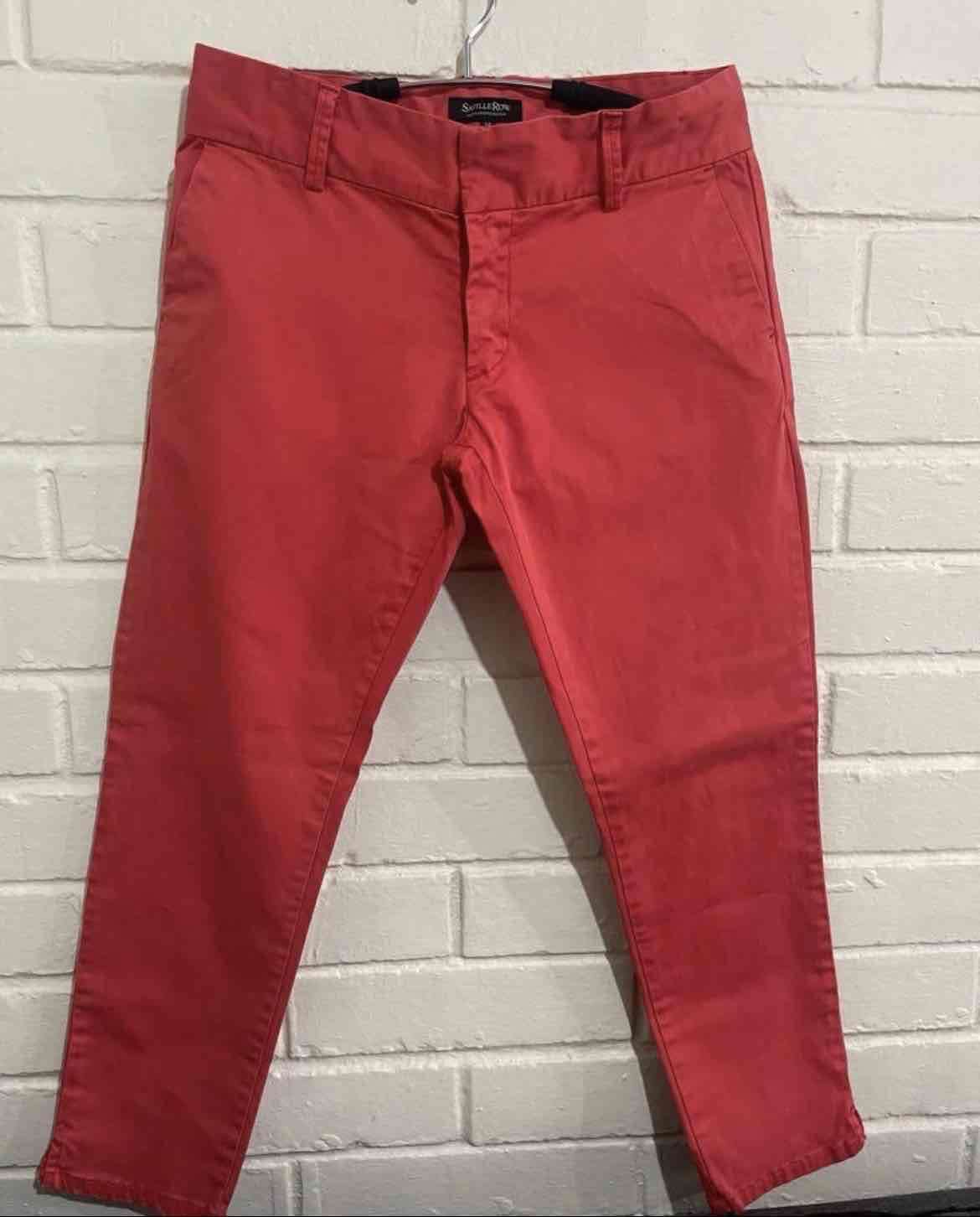 Pantalones rojos mujer