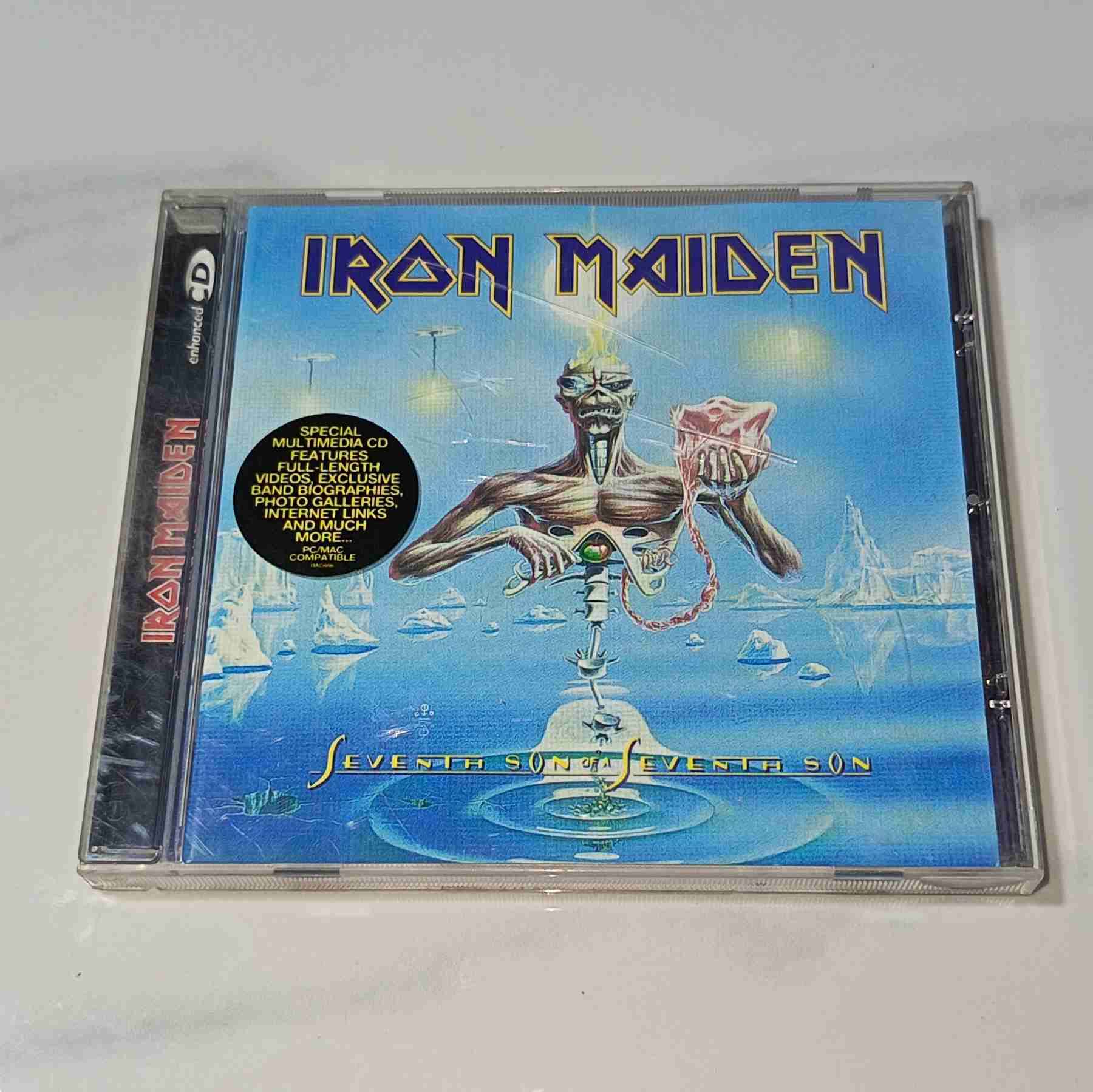 CD Iron Maiden Seventh Son