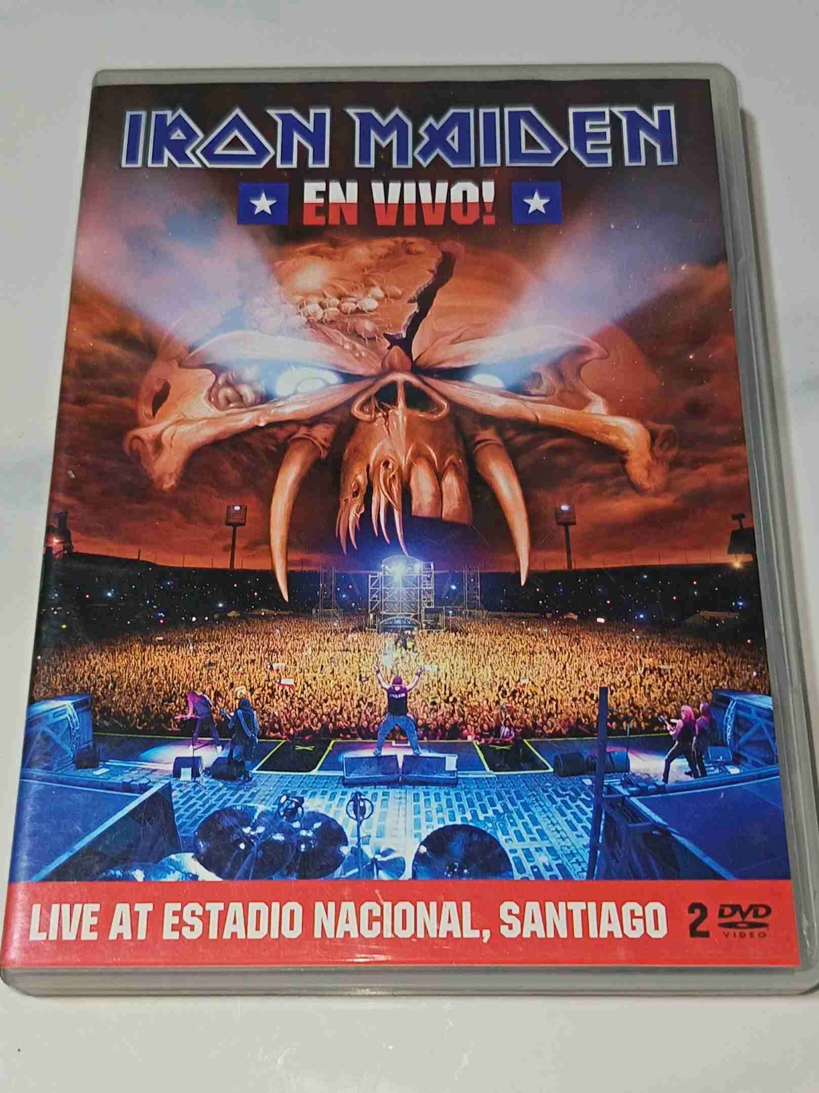DVD Iron Maiden En Vivo