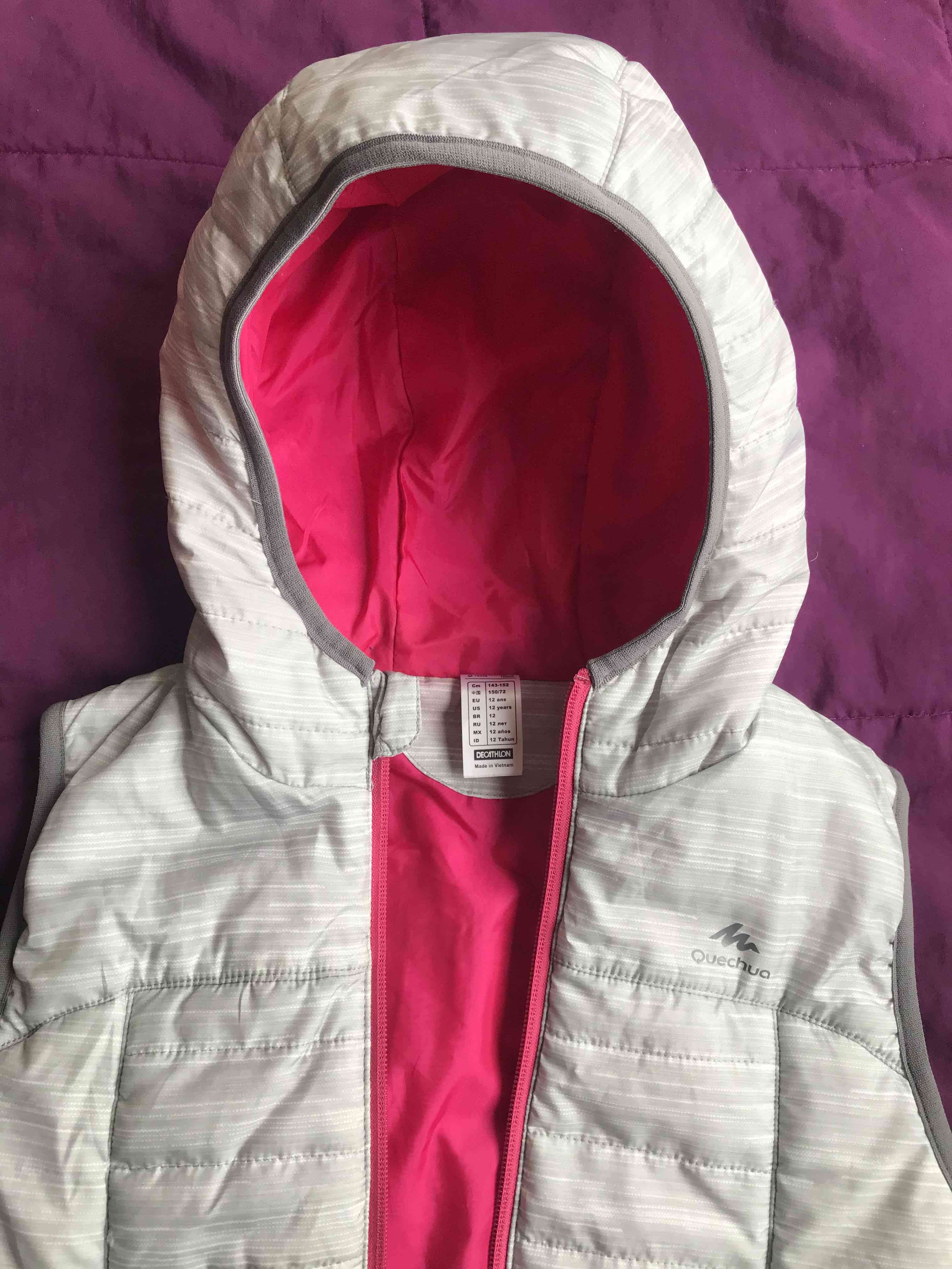 Parka Quechua sin mnagas  Talla 12