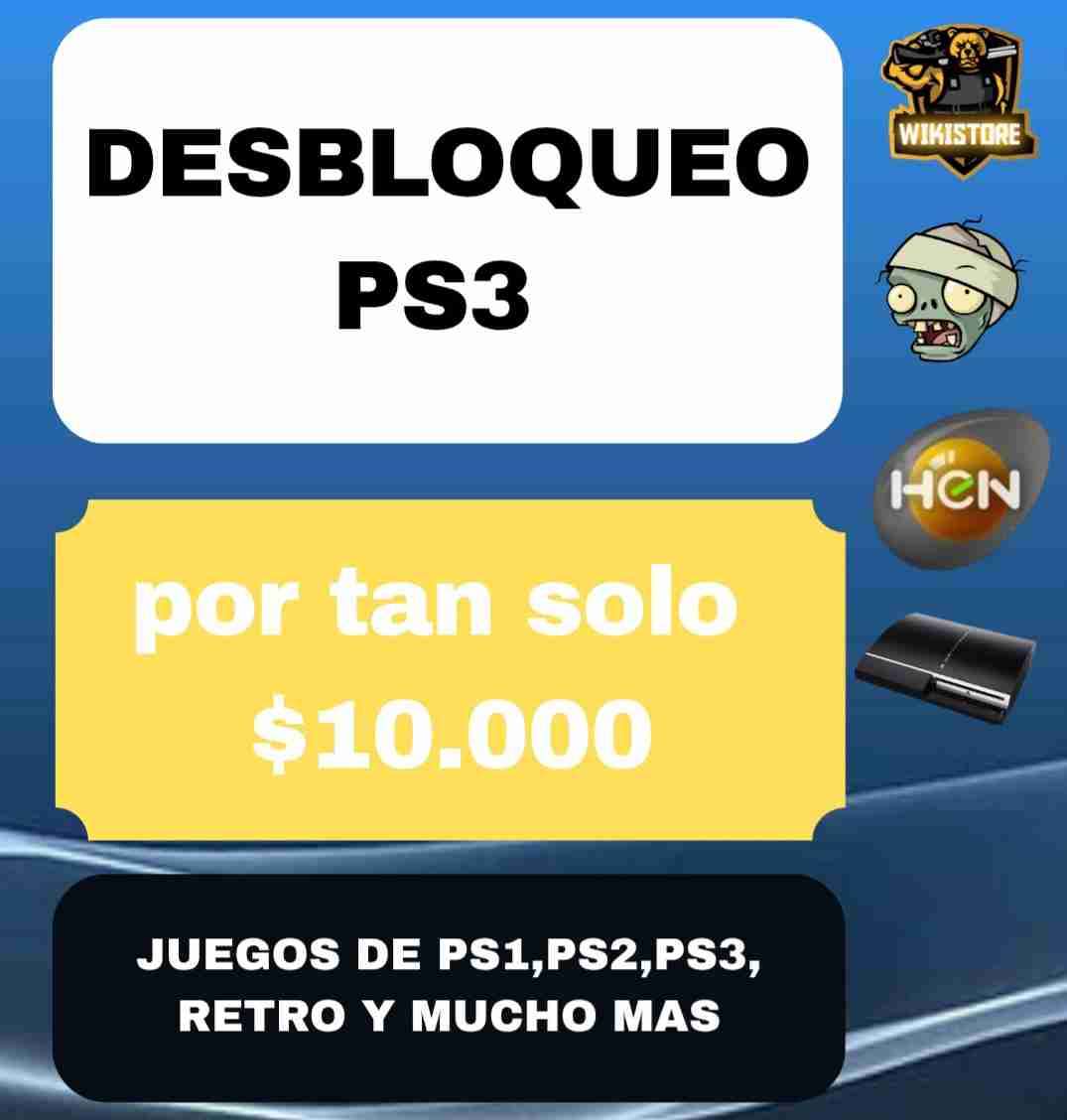 Desbloqueo PS3 y juegos