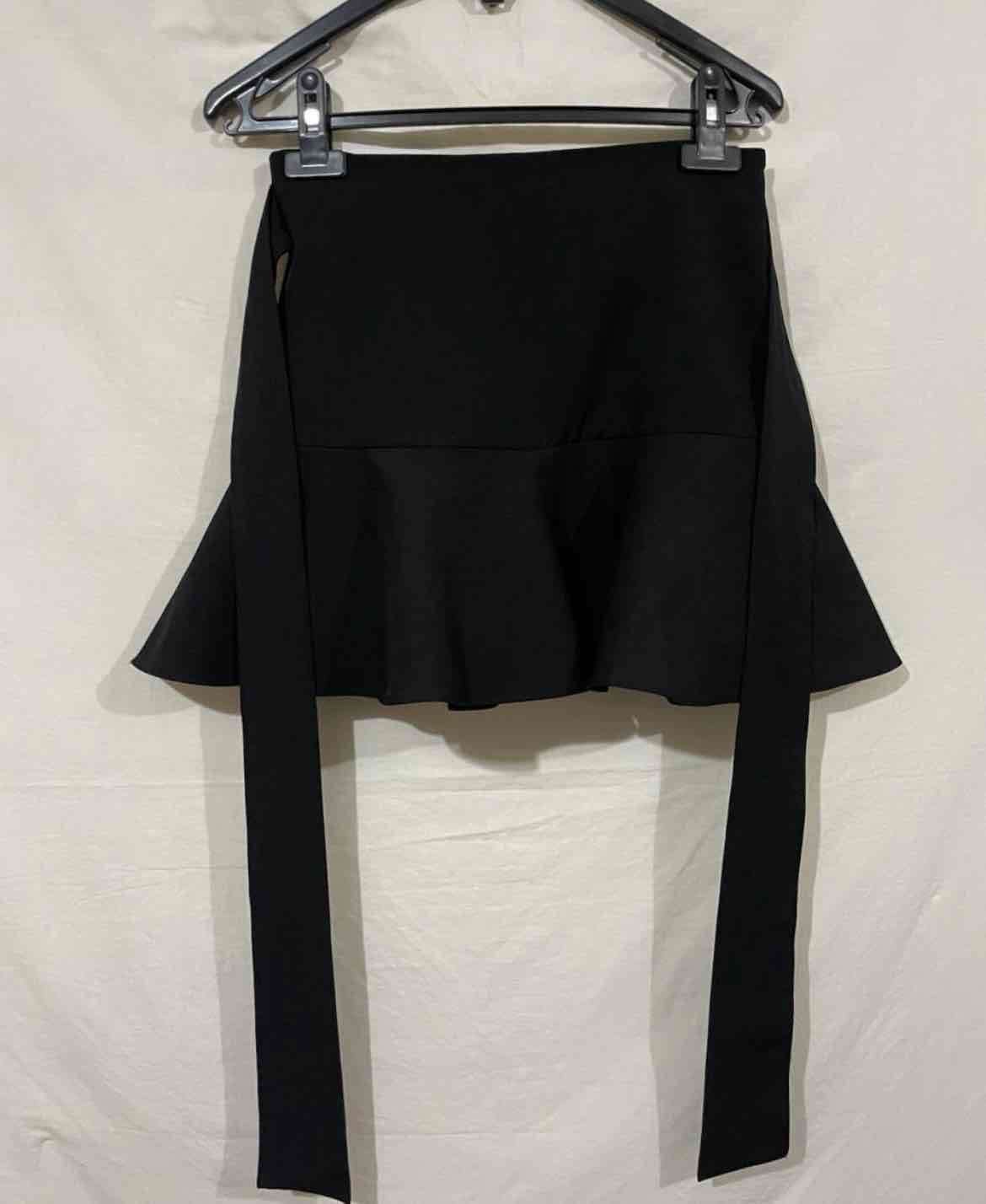 Falda juvenil negra Zara