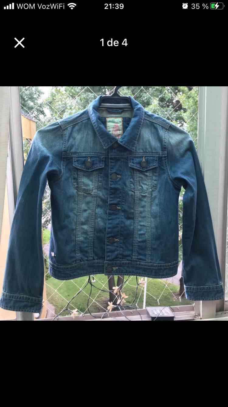 Chaqueta de mezclilla Hush Puppies Kids. Talla 10