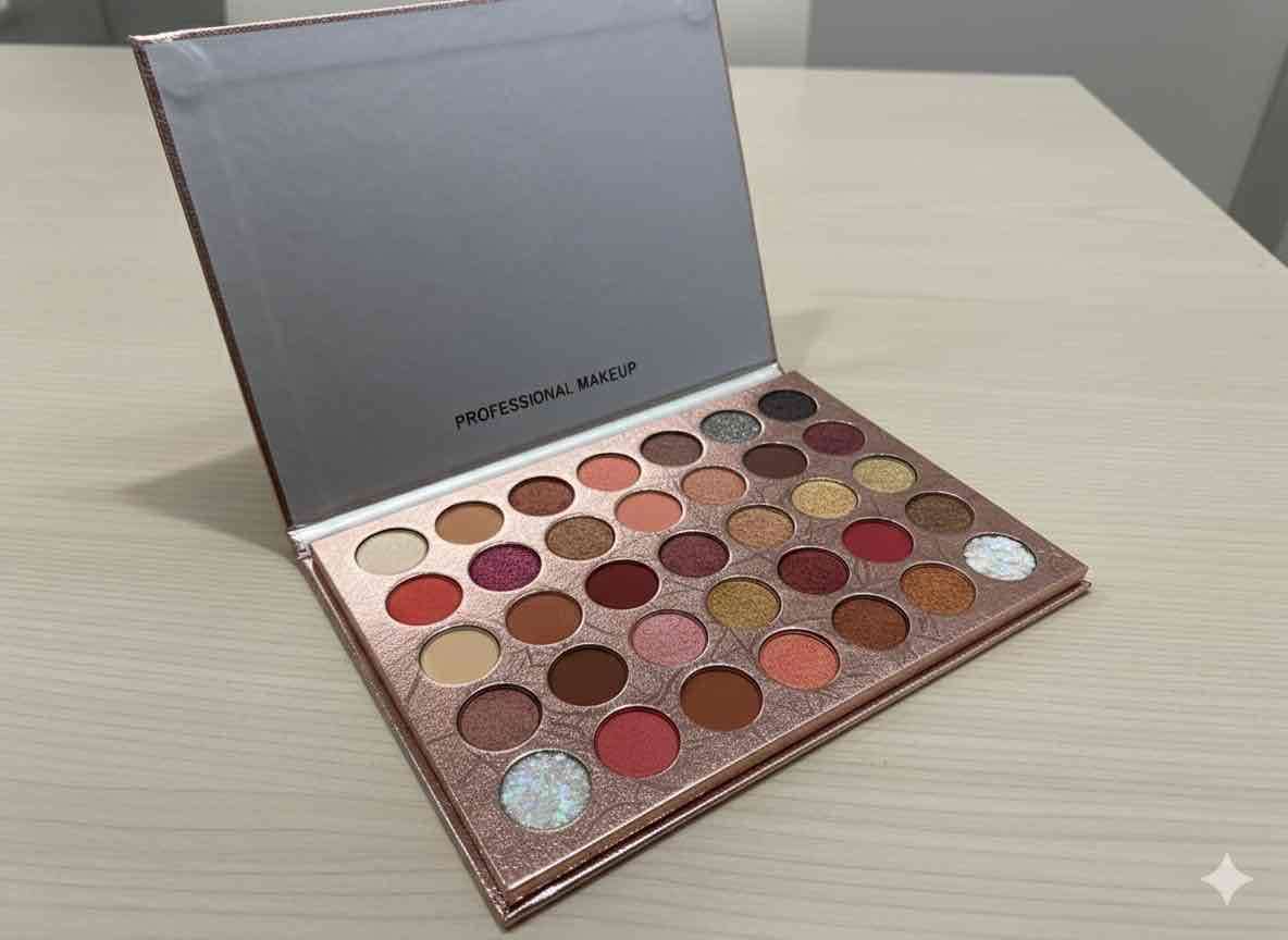 Paleta de sombras profesional