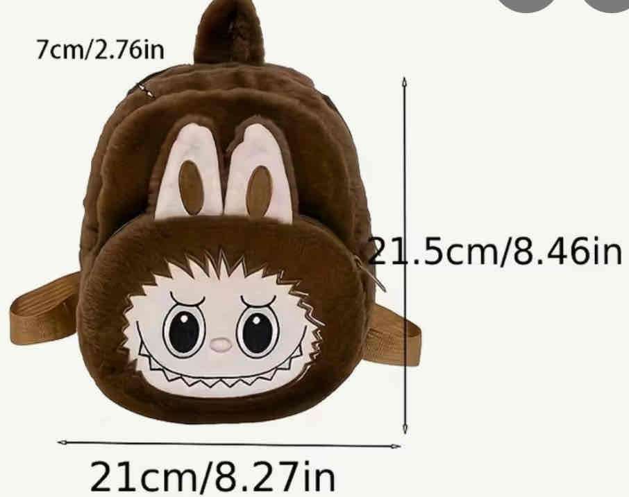 Mochila infantil de peluche