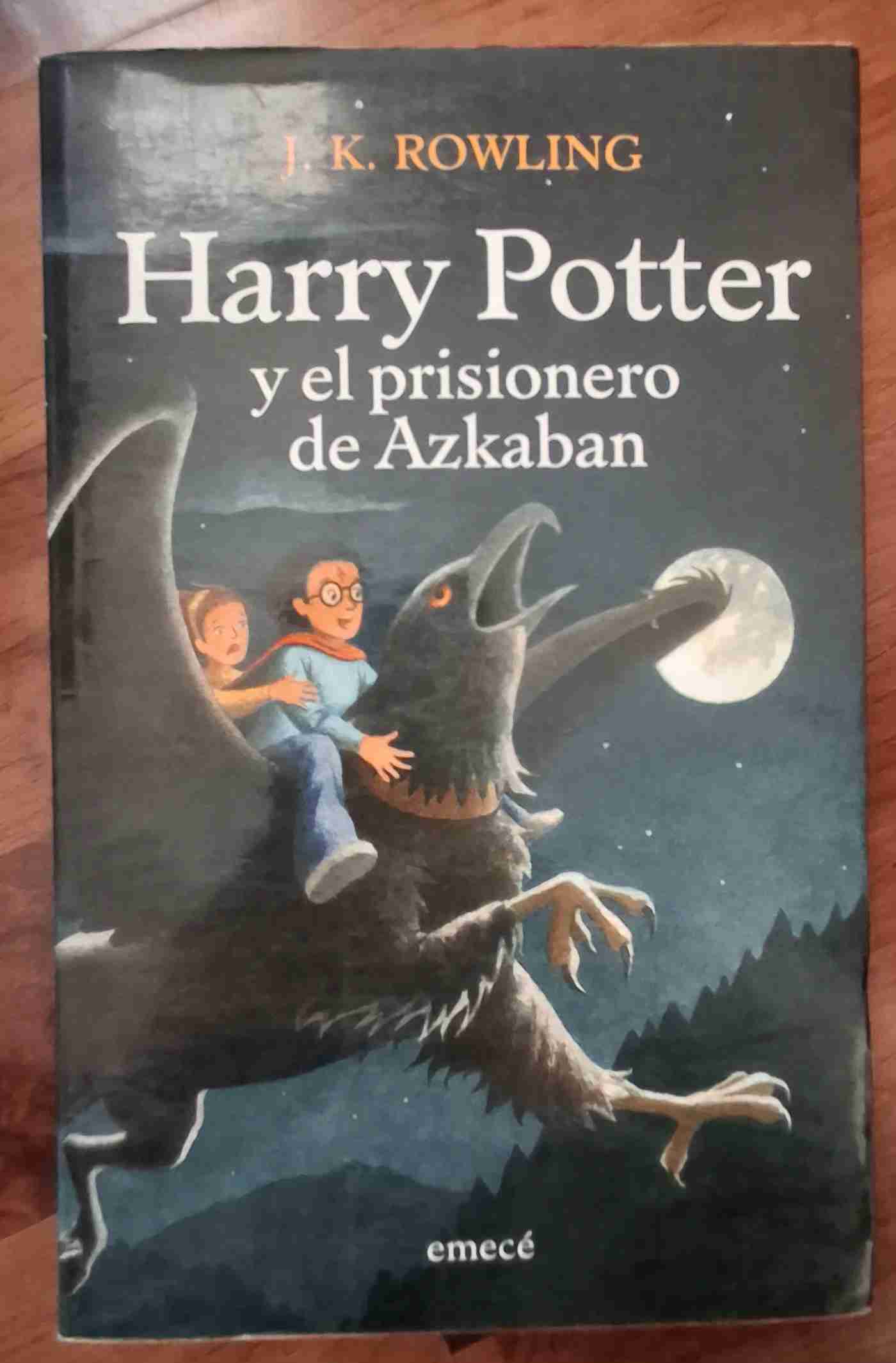 Libro Harry Potter Prisionero de Azkaban