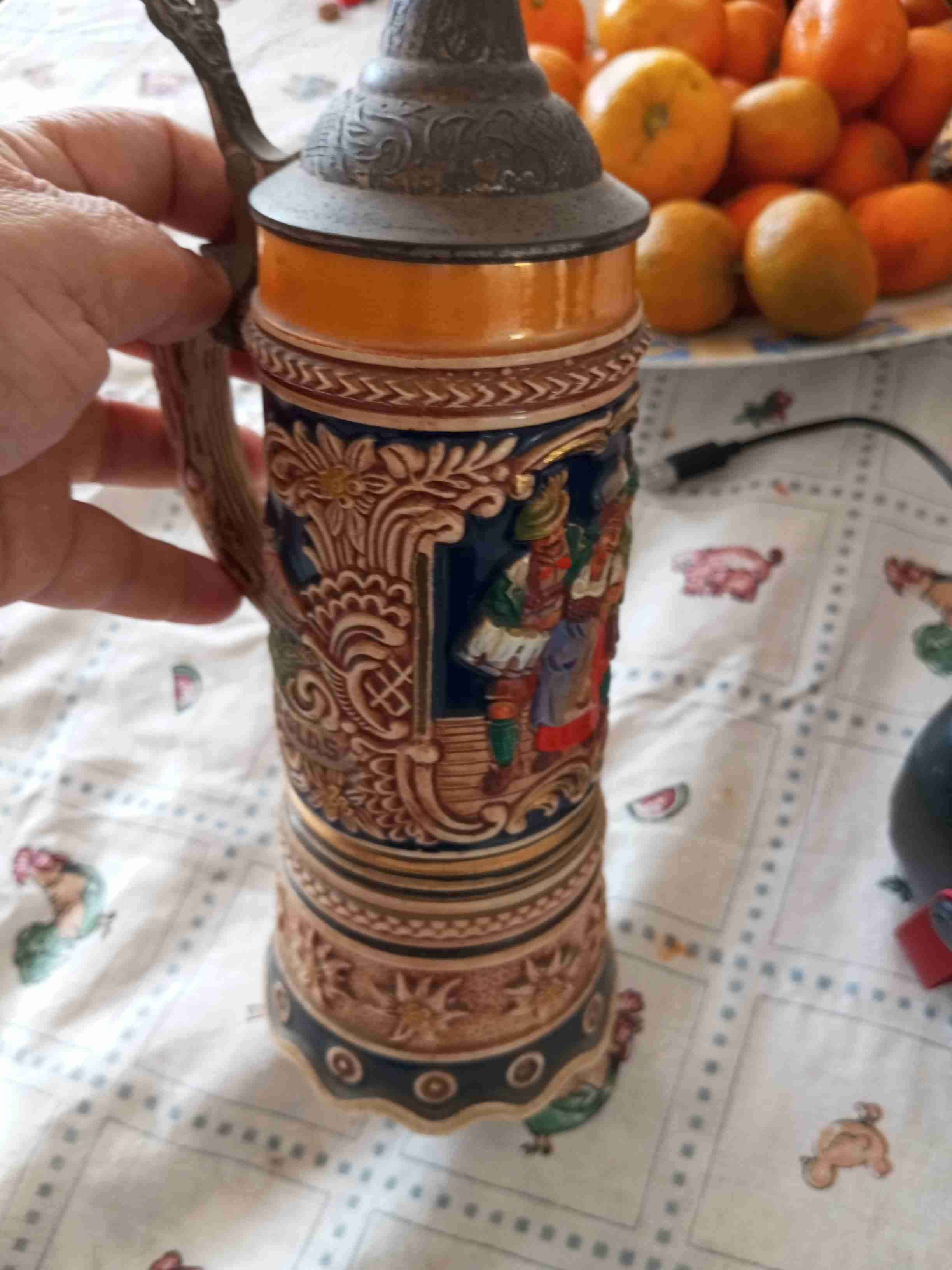 Jarros cerveceros alemanes decorativos