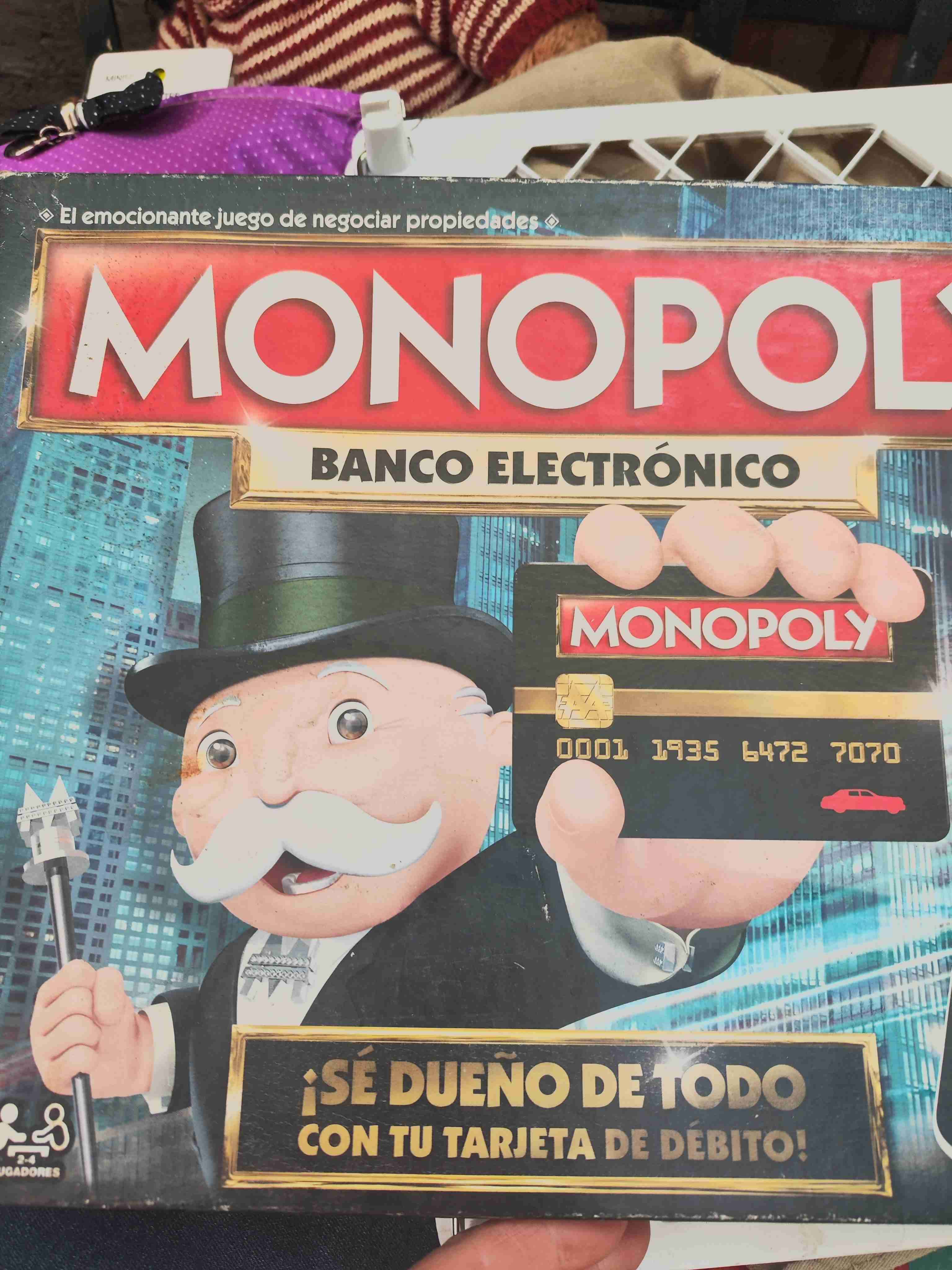 Juego Monopoly Banco Electrónico