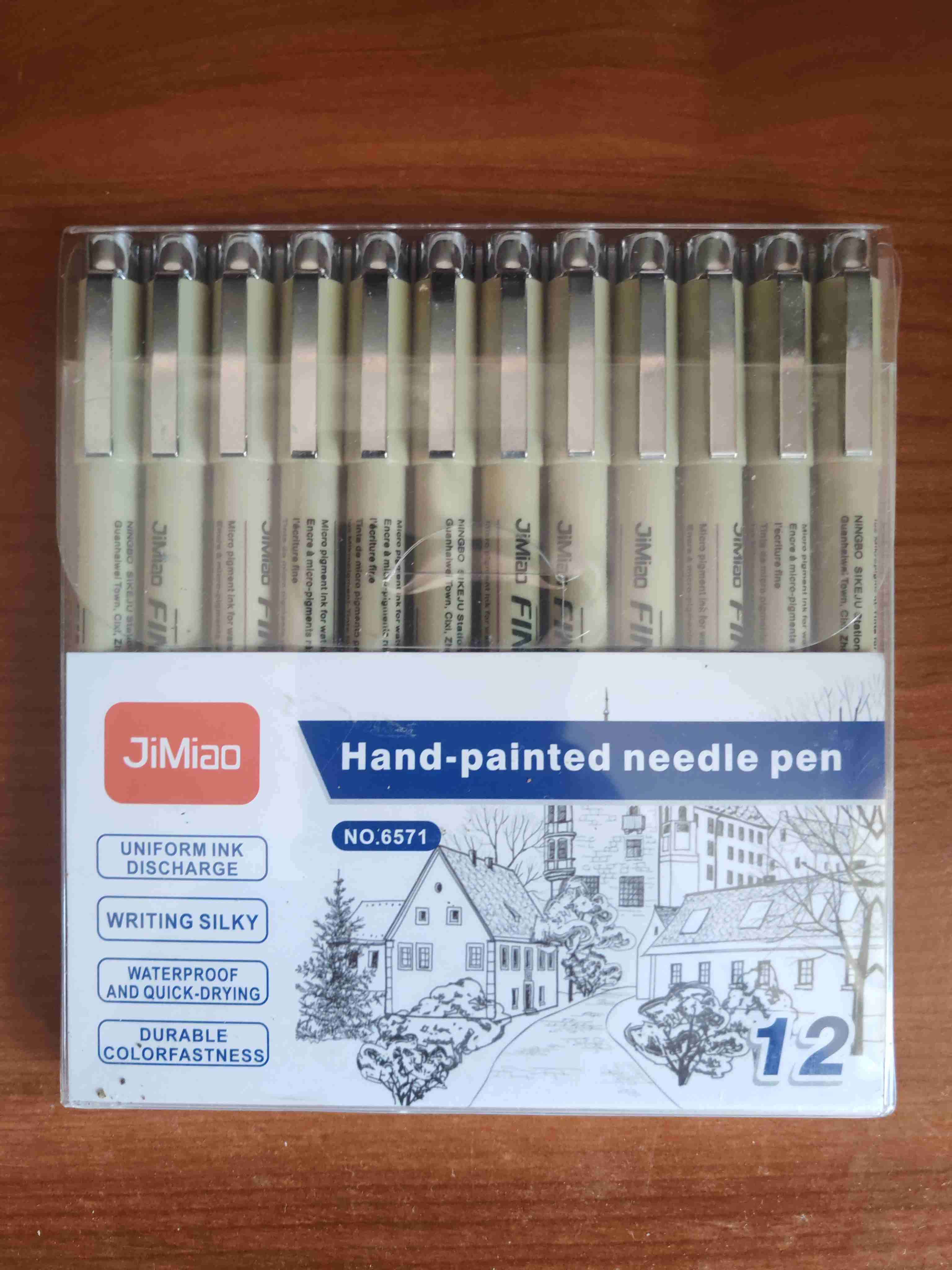 Set de 12 microfibras JiMiao