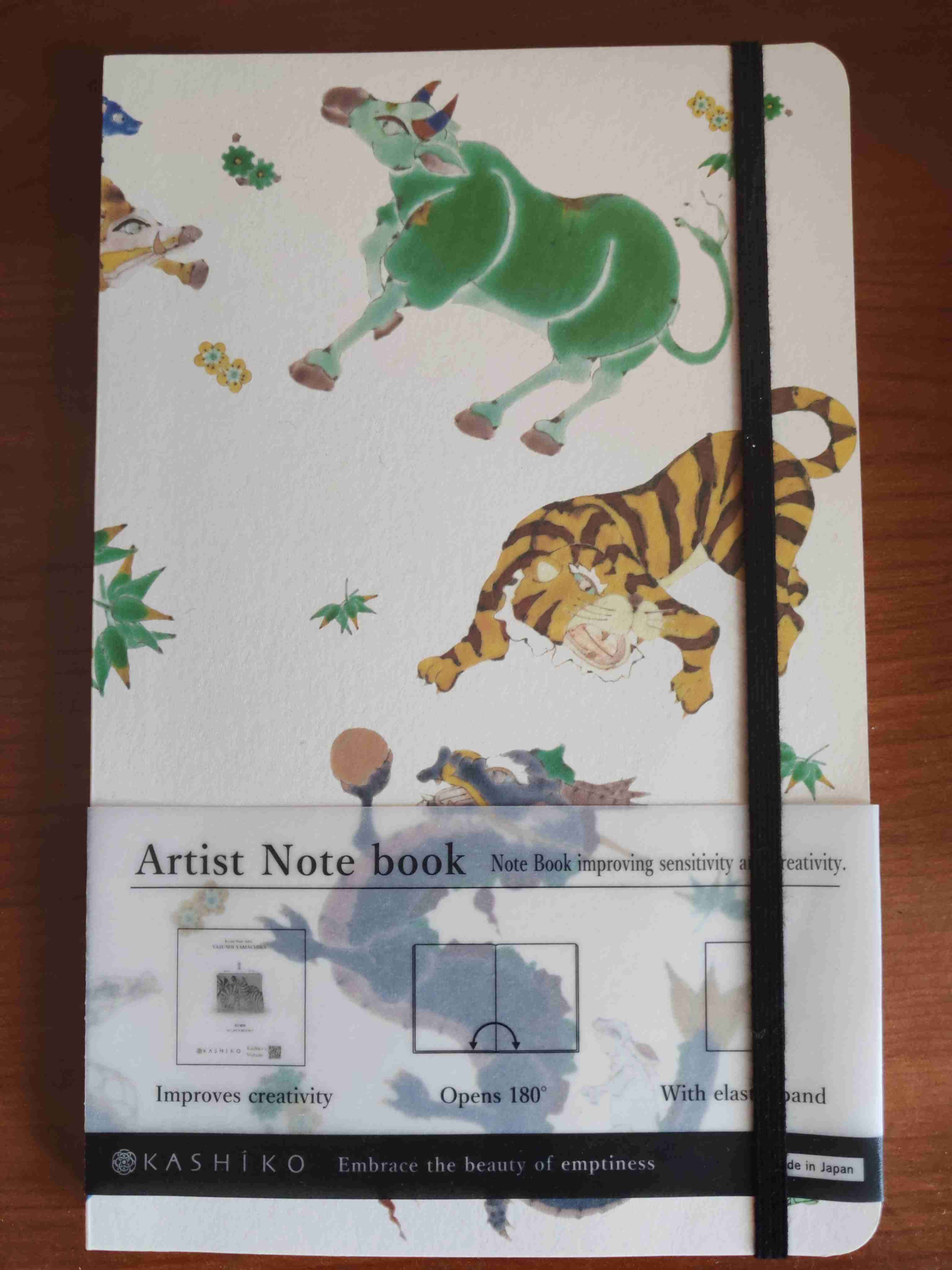 Cuaderno artístico con elástico