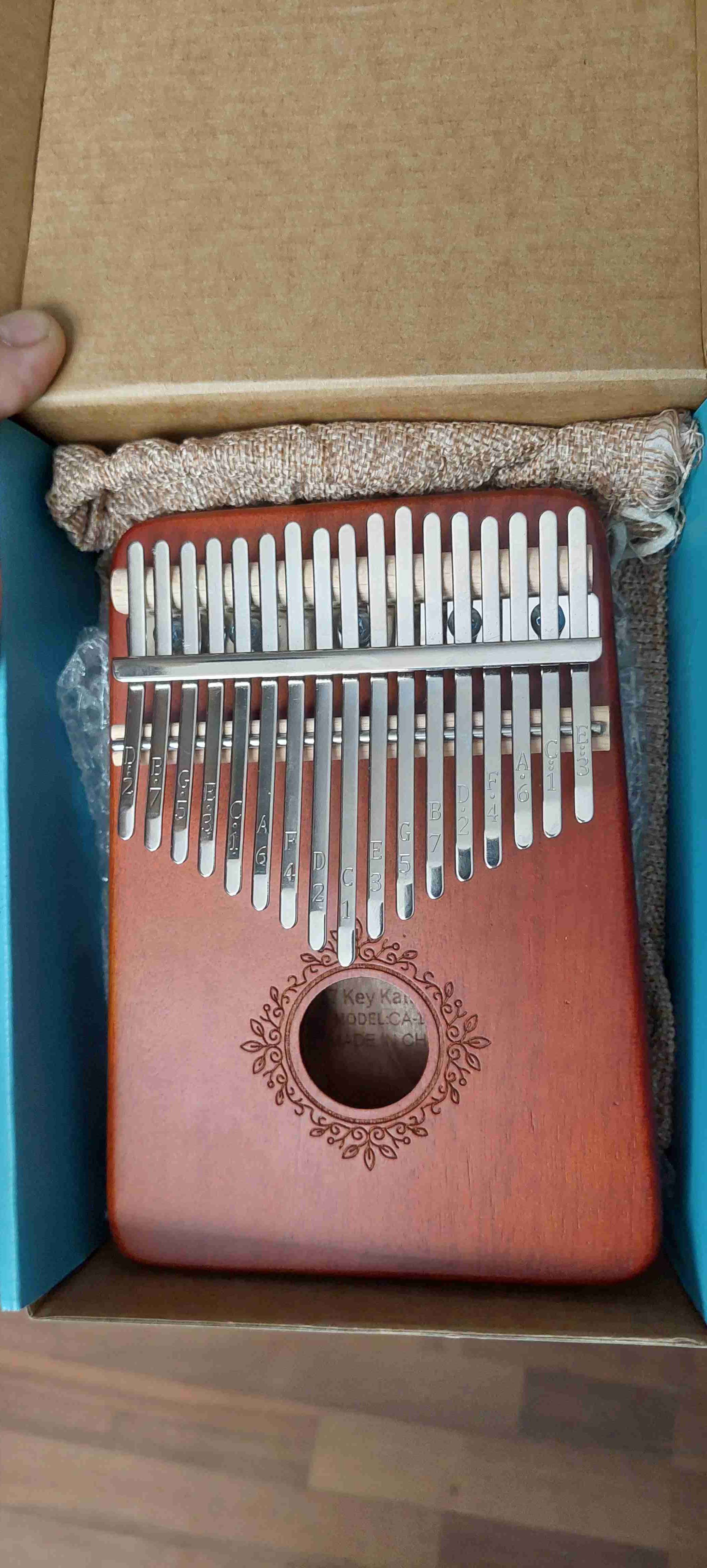 Kalimba de madera 17 teclas