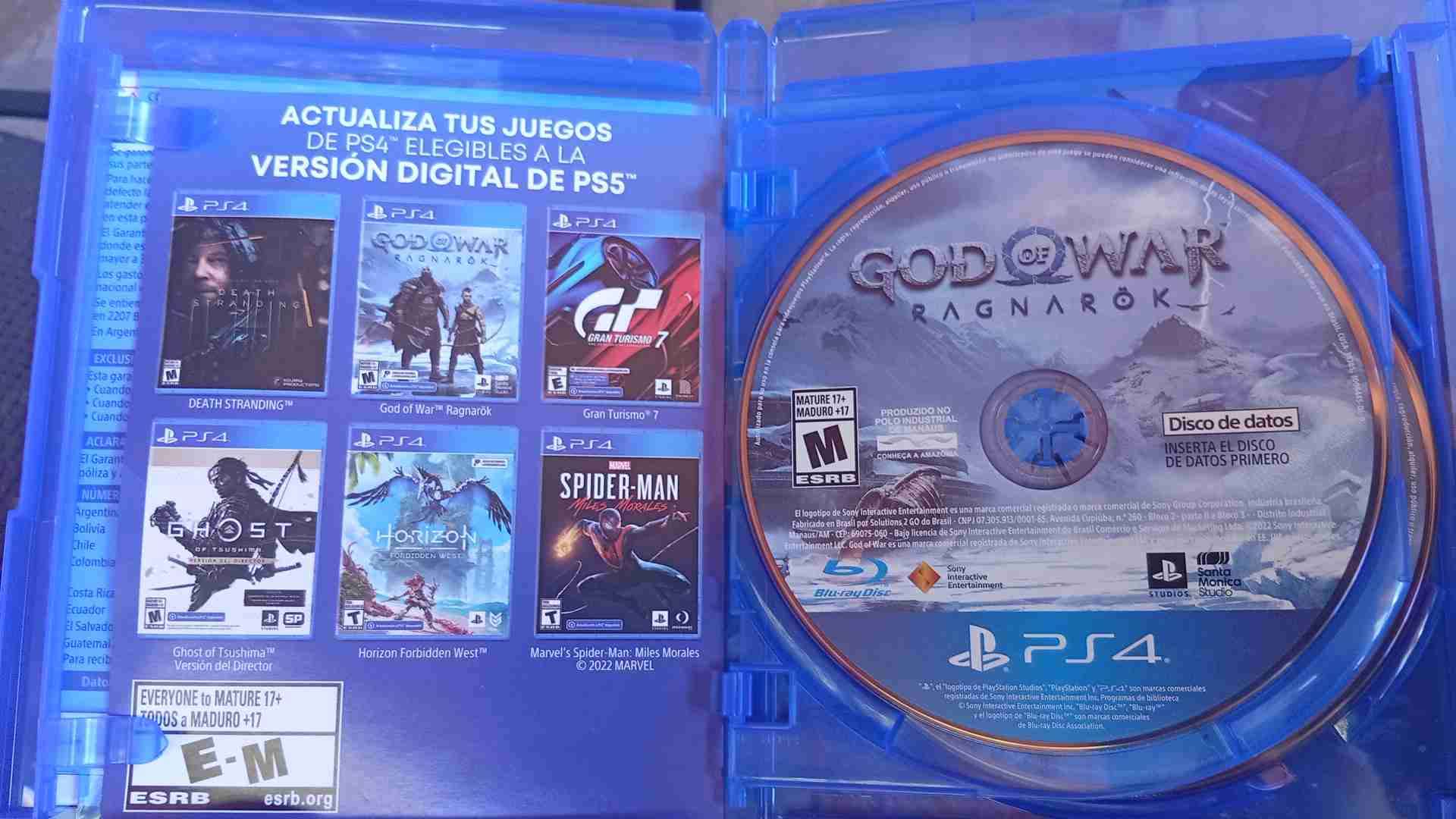 Juego PS4 God of War Ragnarök