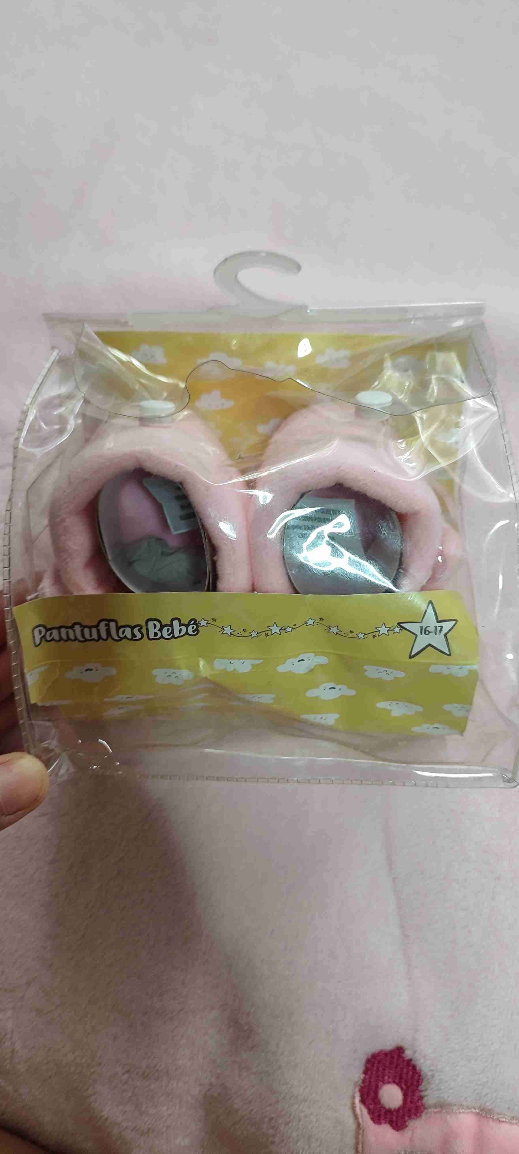 Pantuflas bebé rosadas nuevas!