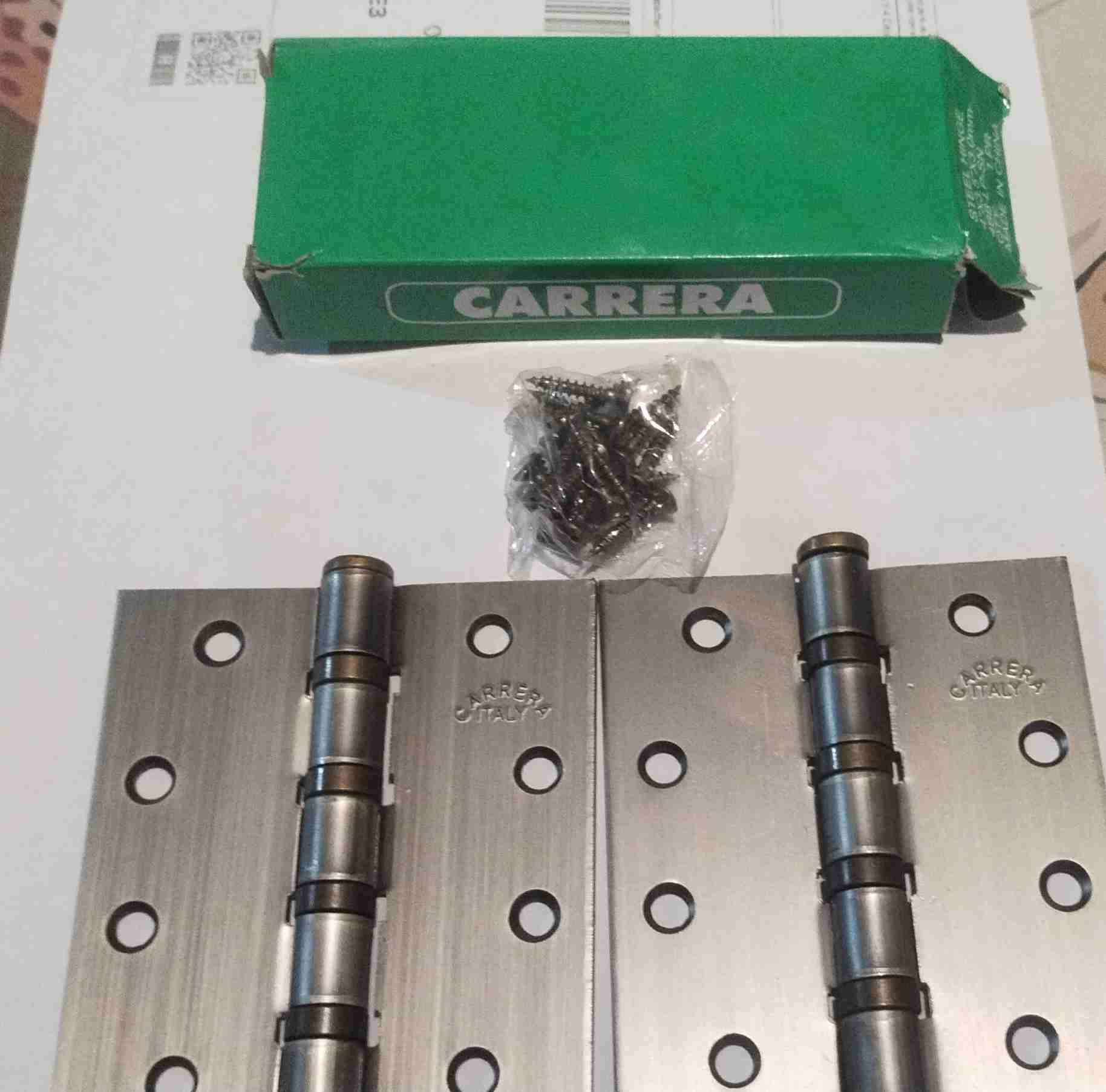 Bisagras de acero Carrera Italy