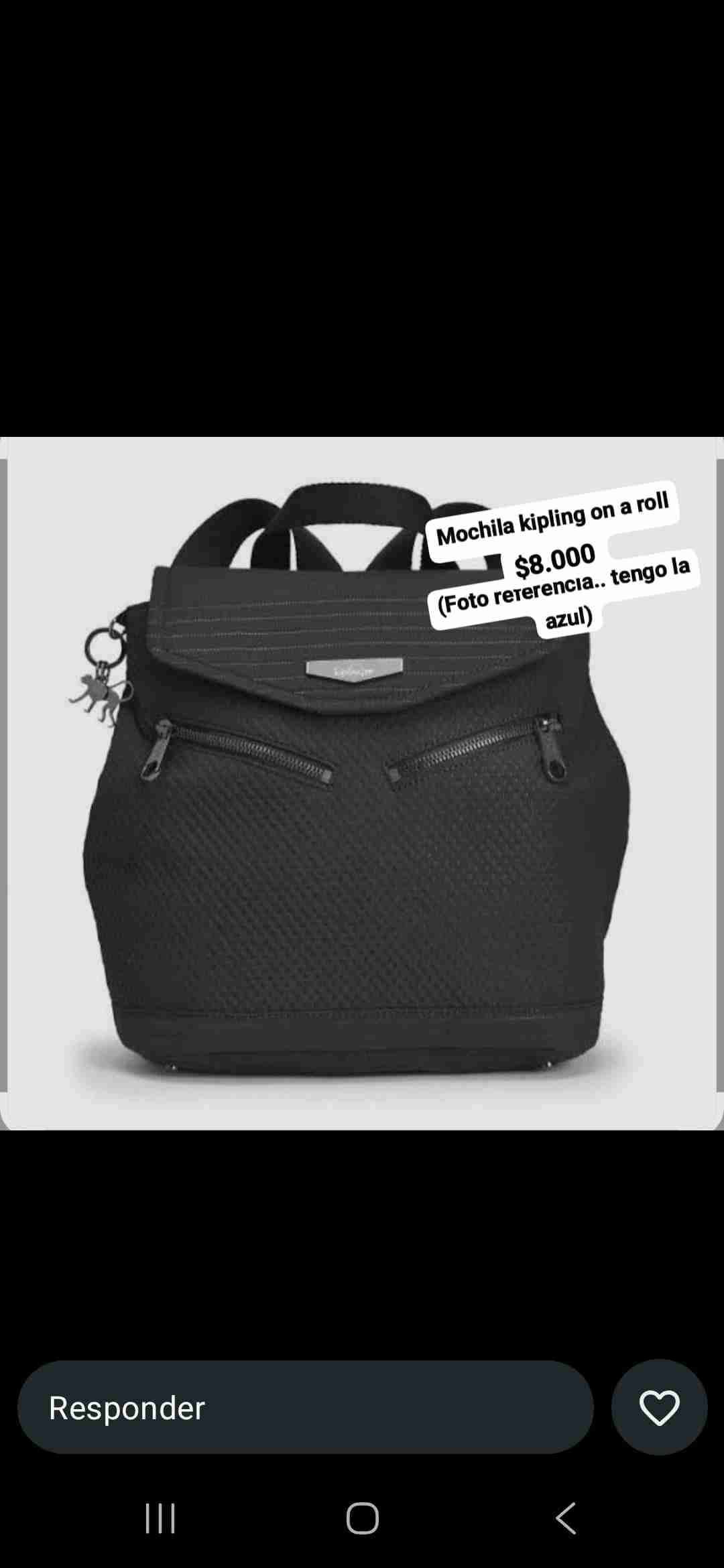 Mochila Kipling On A Roll azul