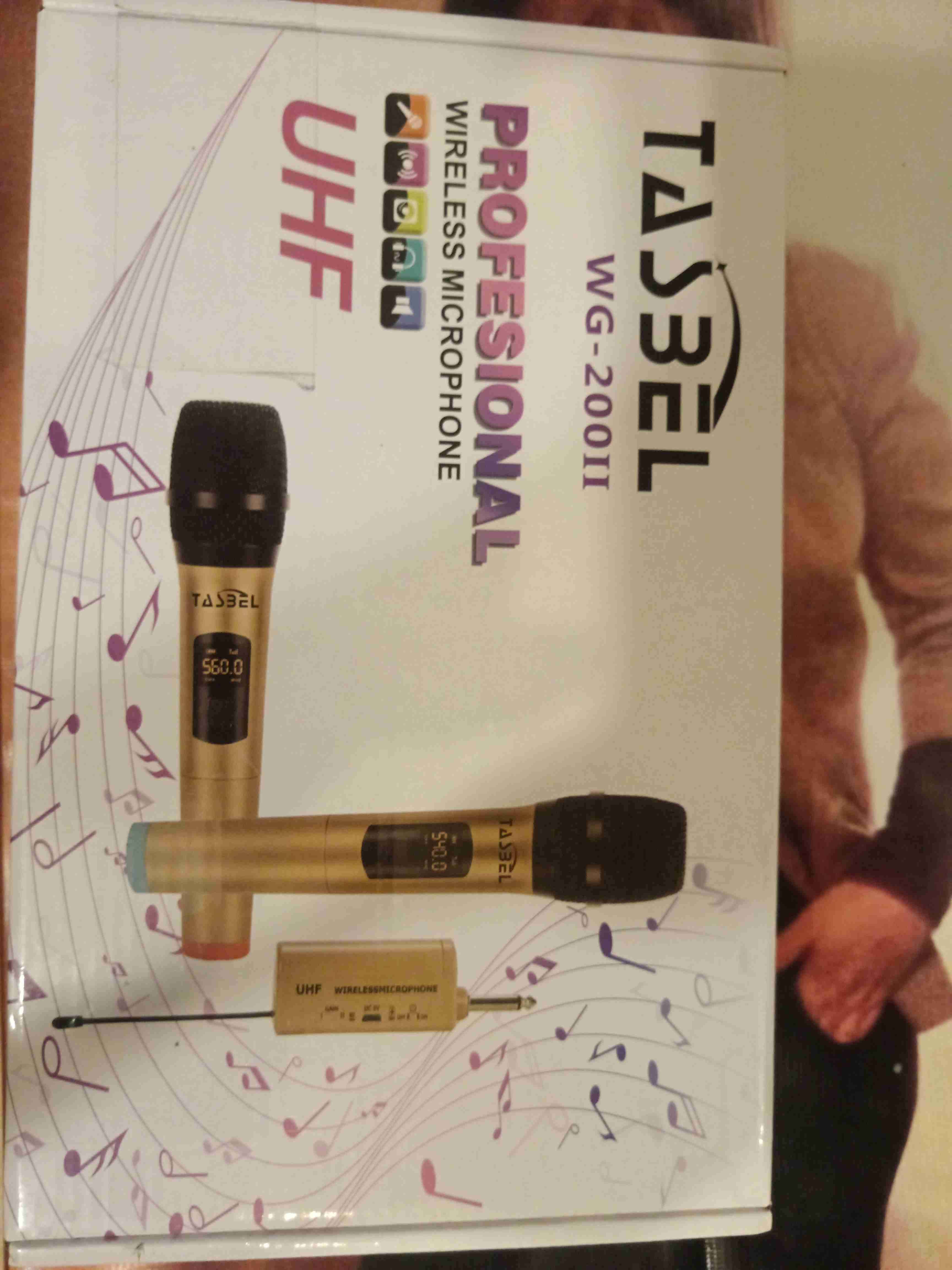 Micrófono inalámbrico Tascbel WG-200II