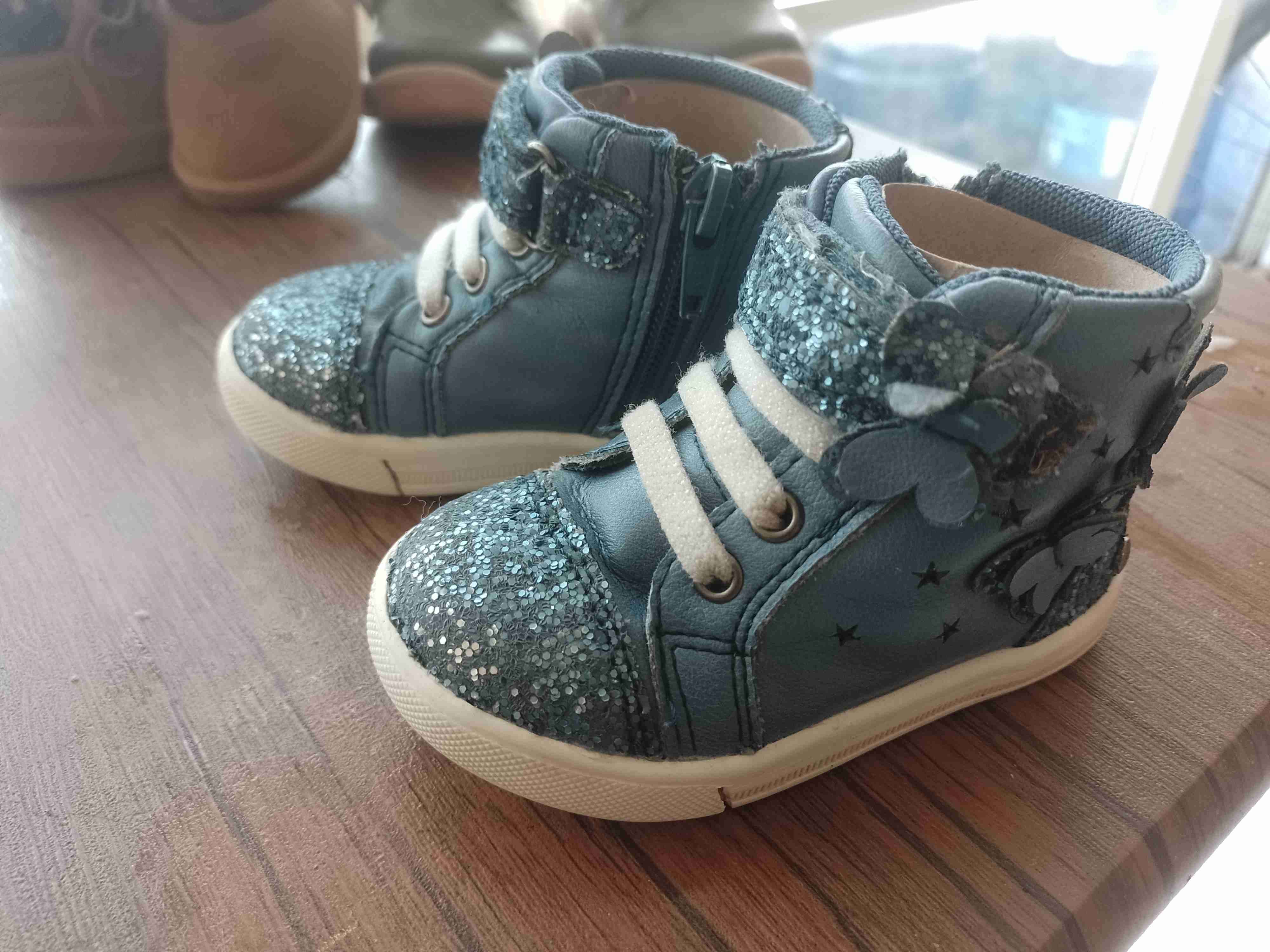 Zapatos brillantes limonada