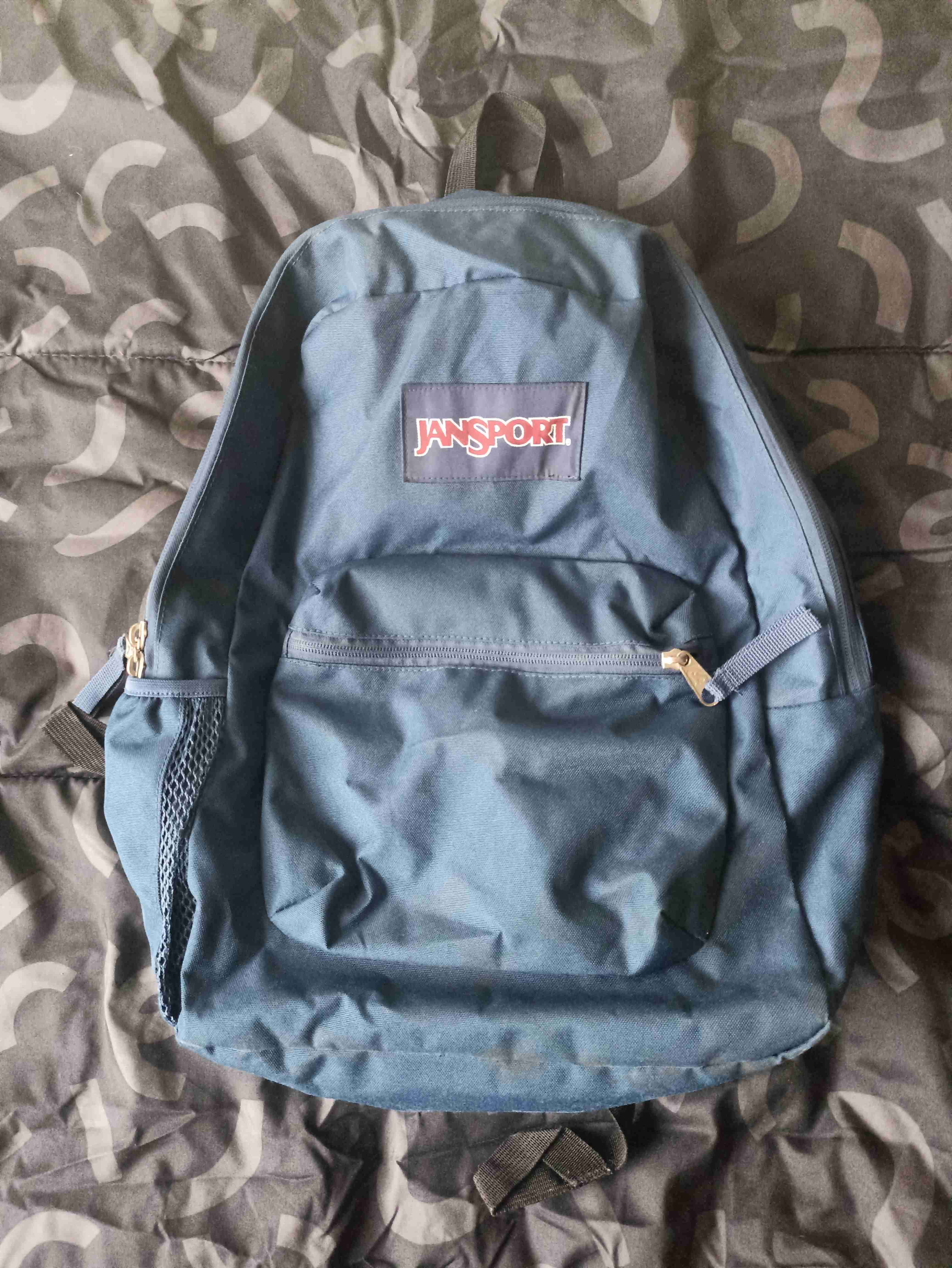 Mochila azul Jansport cross town