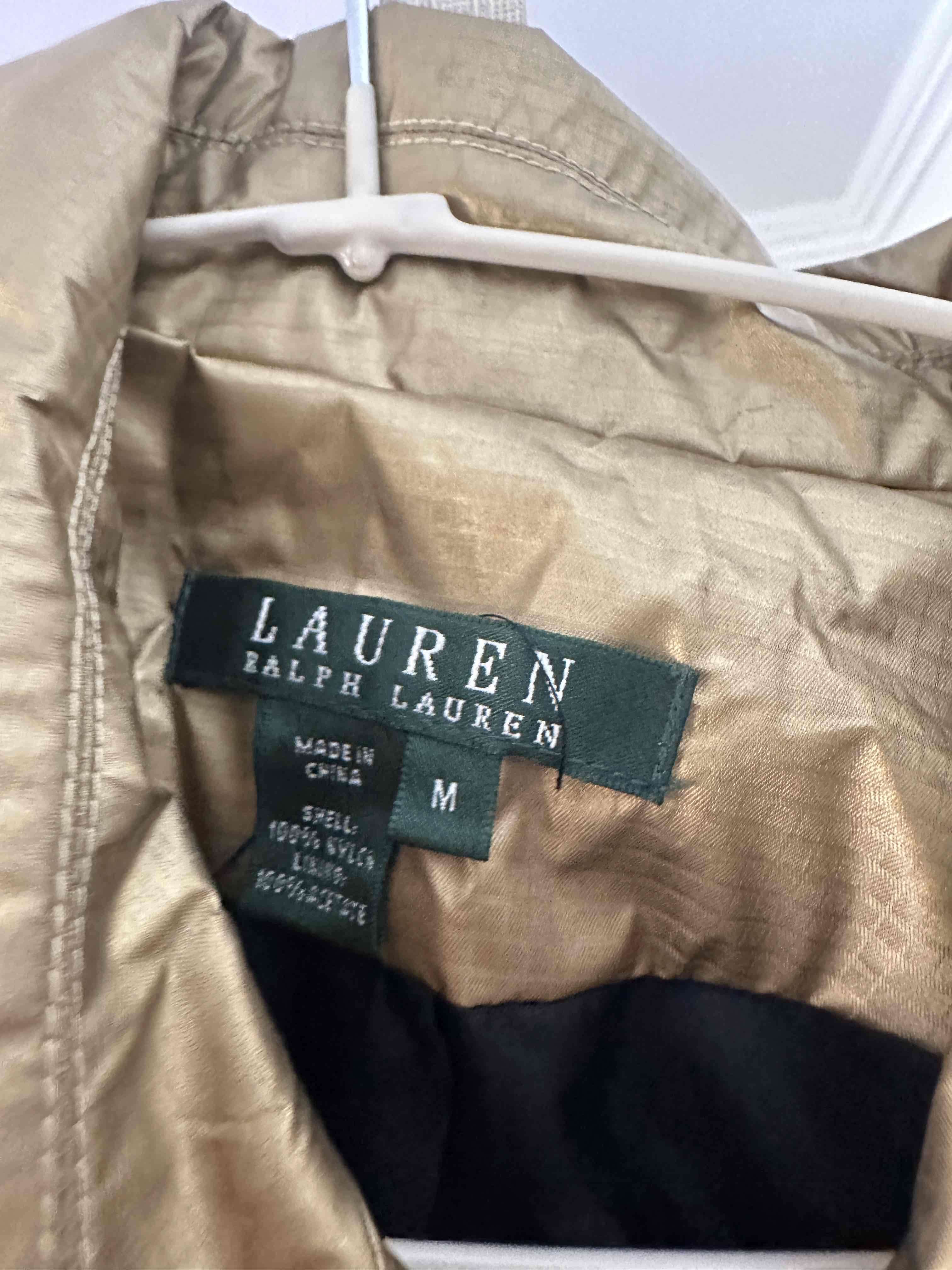 Chaqueta Ralph Lauren dorada