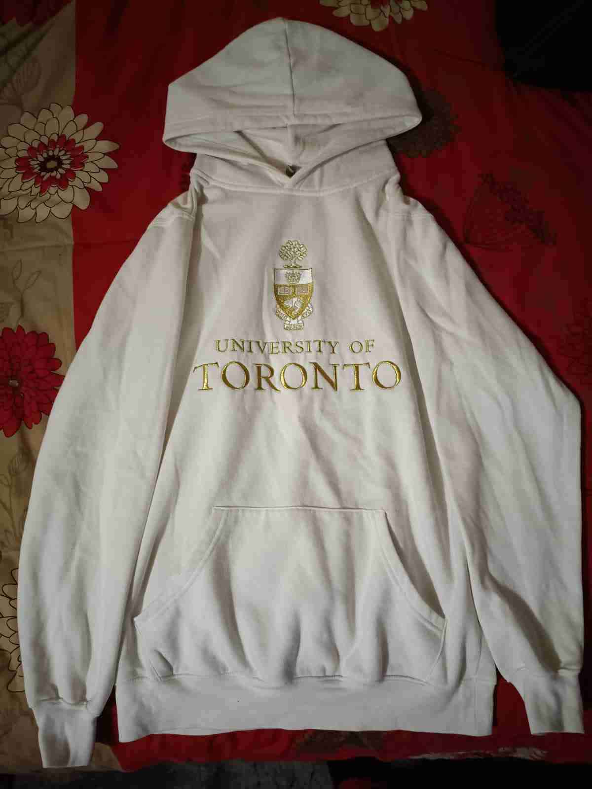 Polerón capucha blanco Toronto