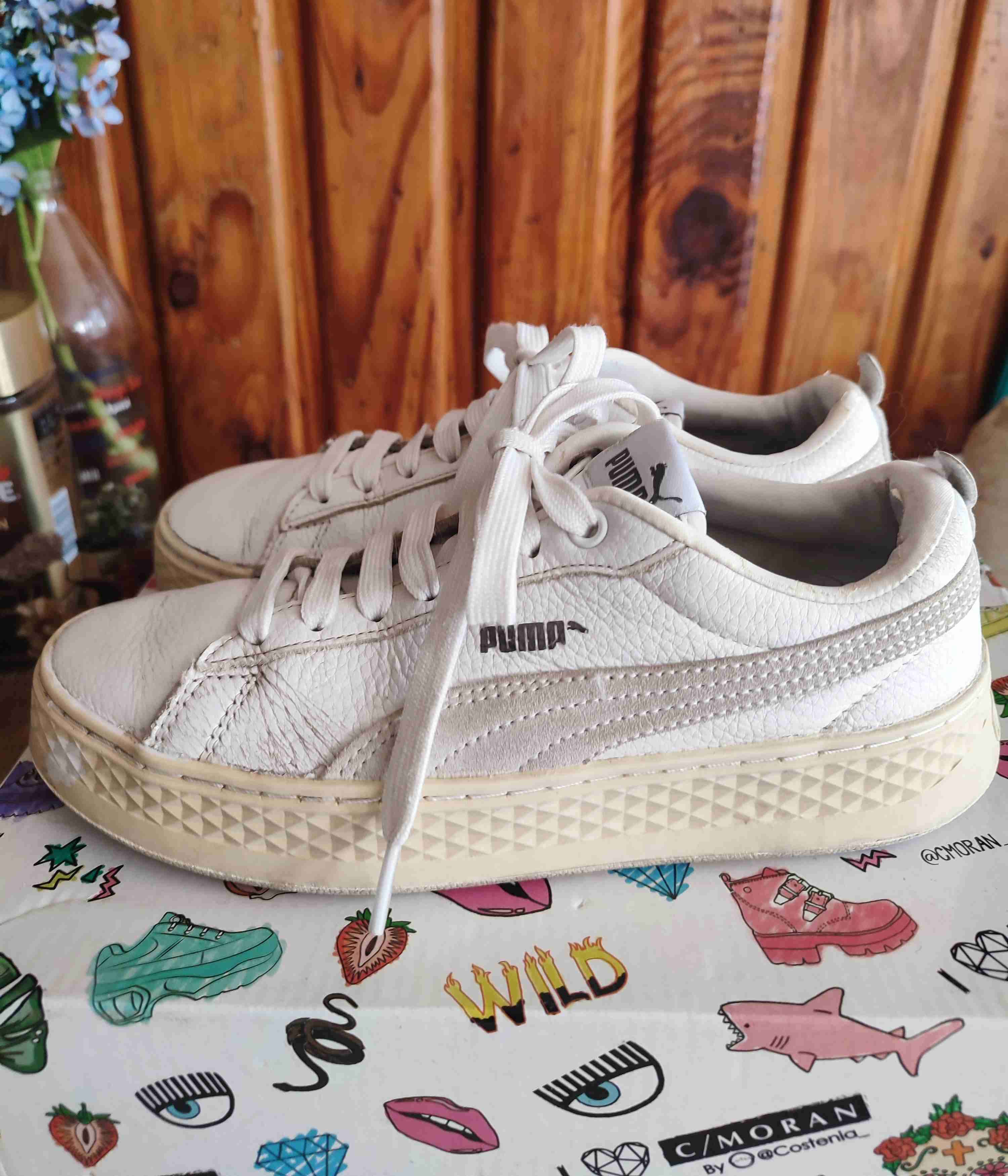 Zapatillas Puma blancas