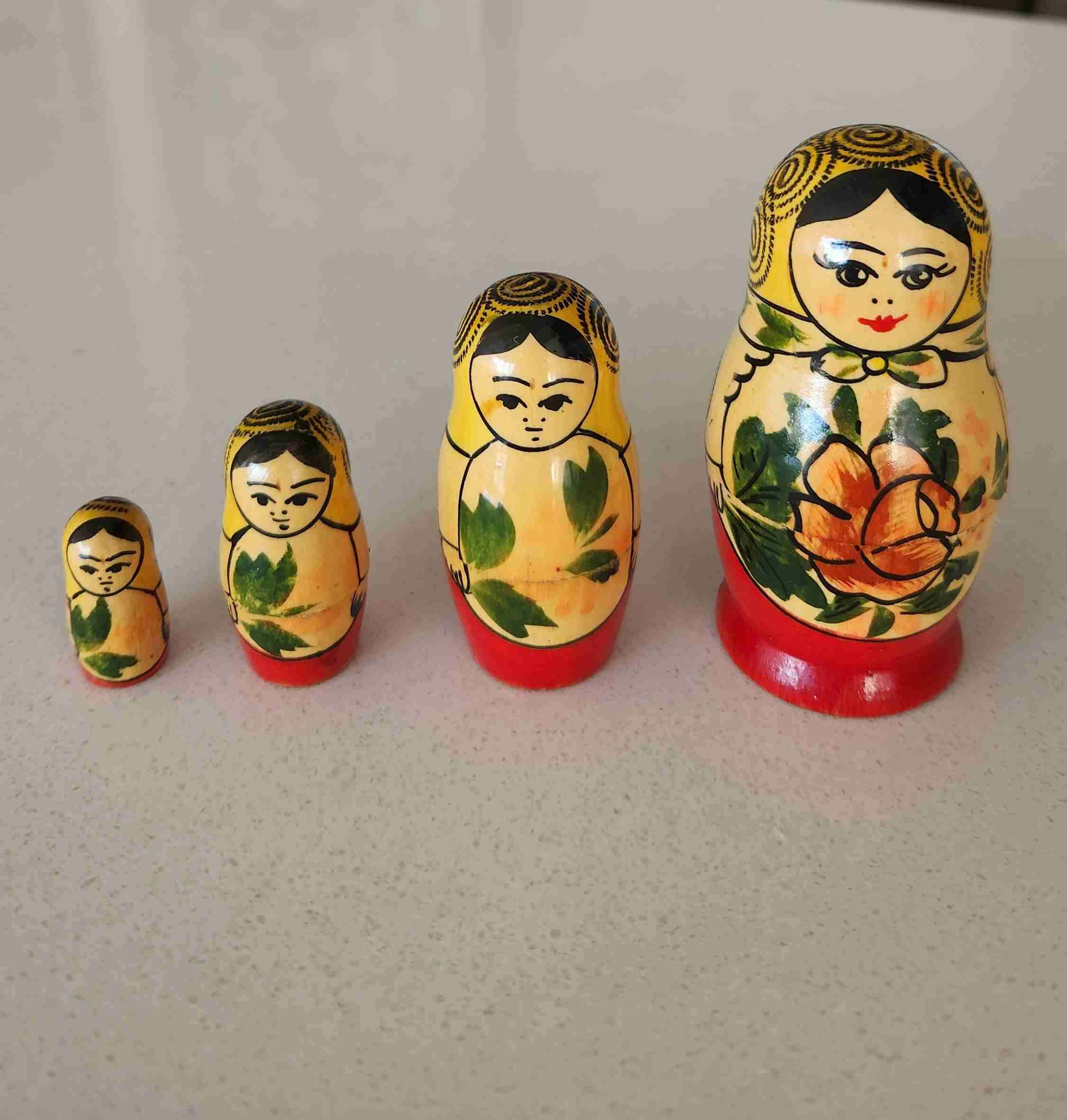 Muñecas rusas matrioskas