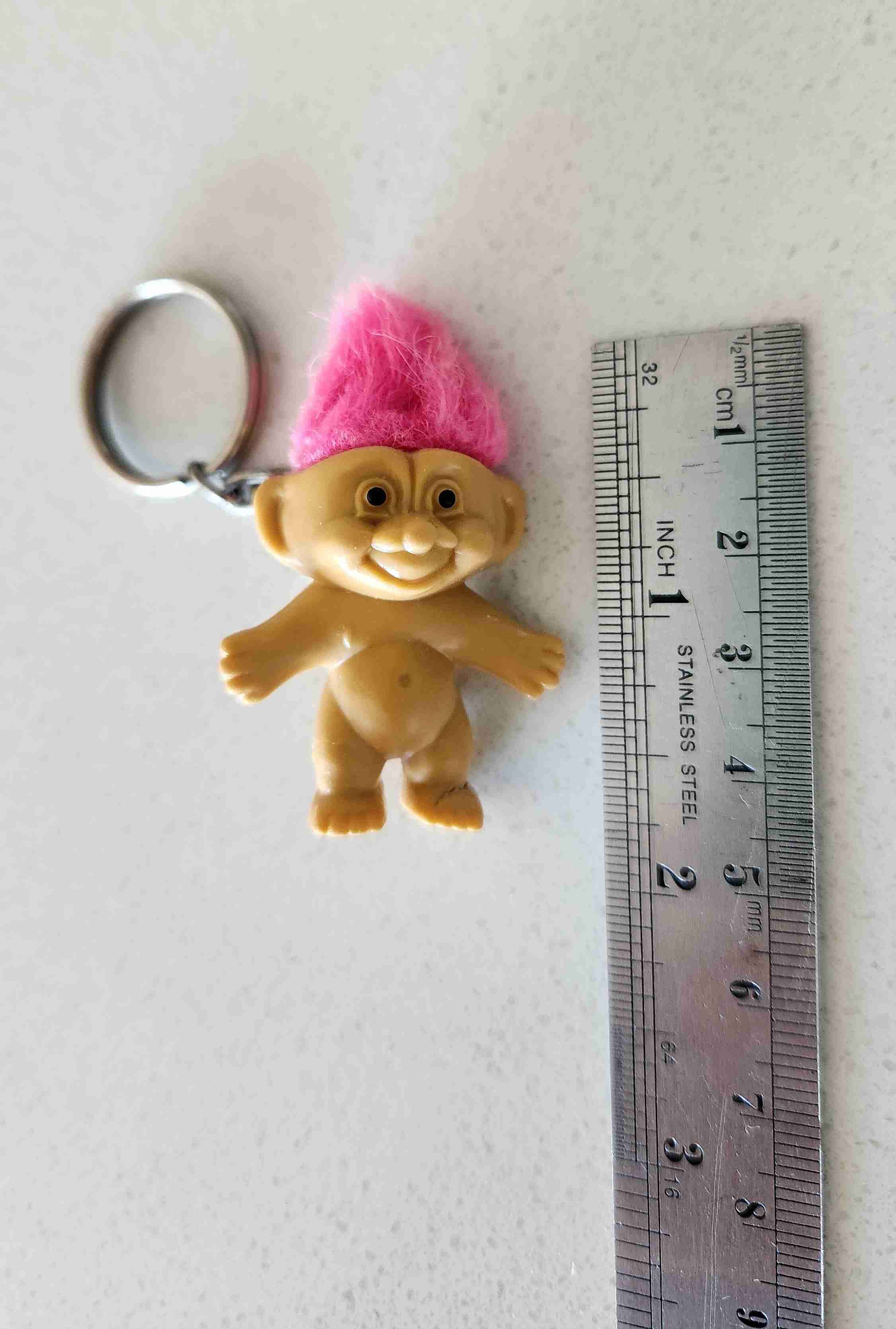 Llavero muñeco troll años 90
