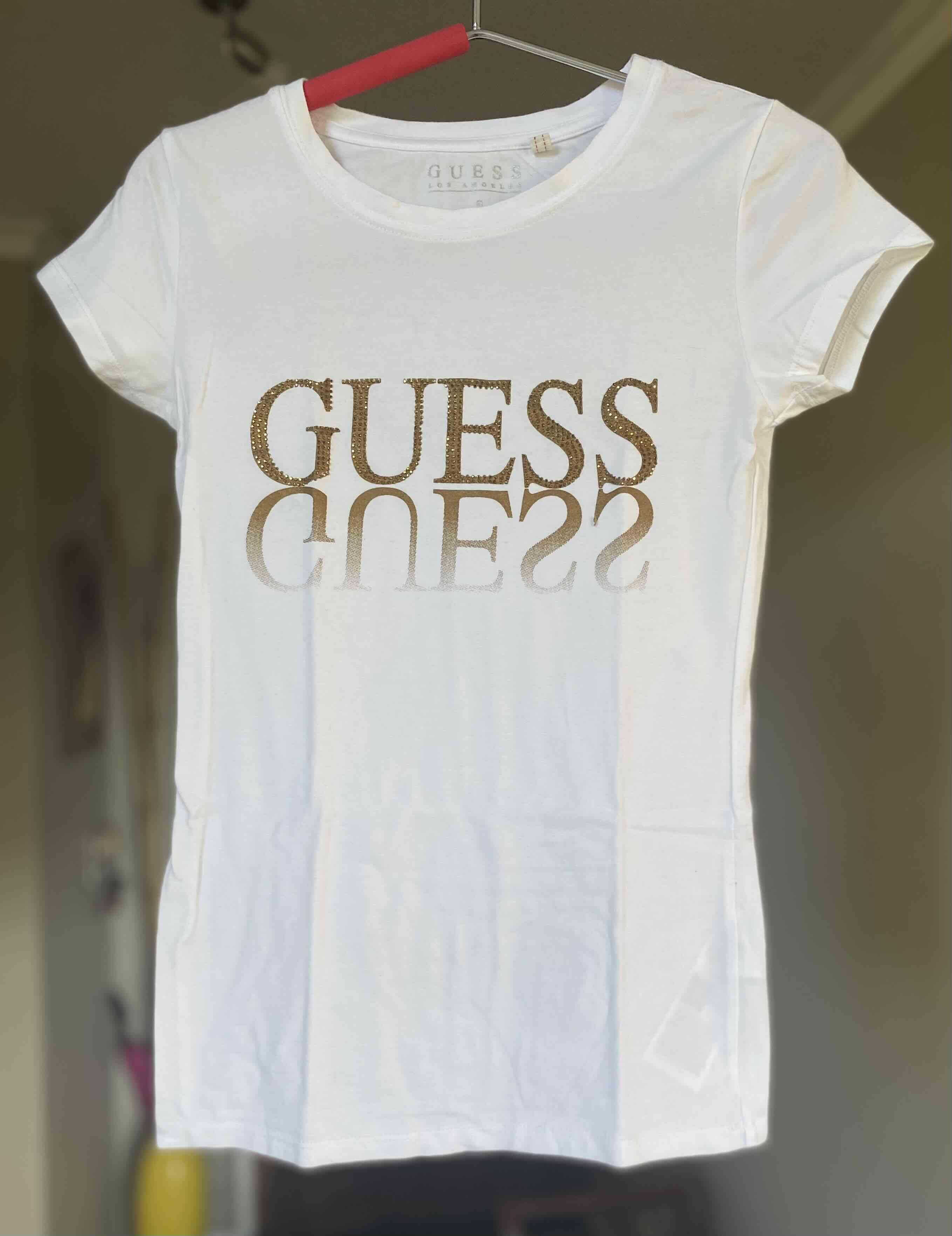 Polera blanca GUESS TS