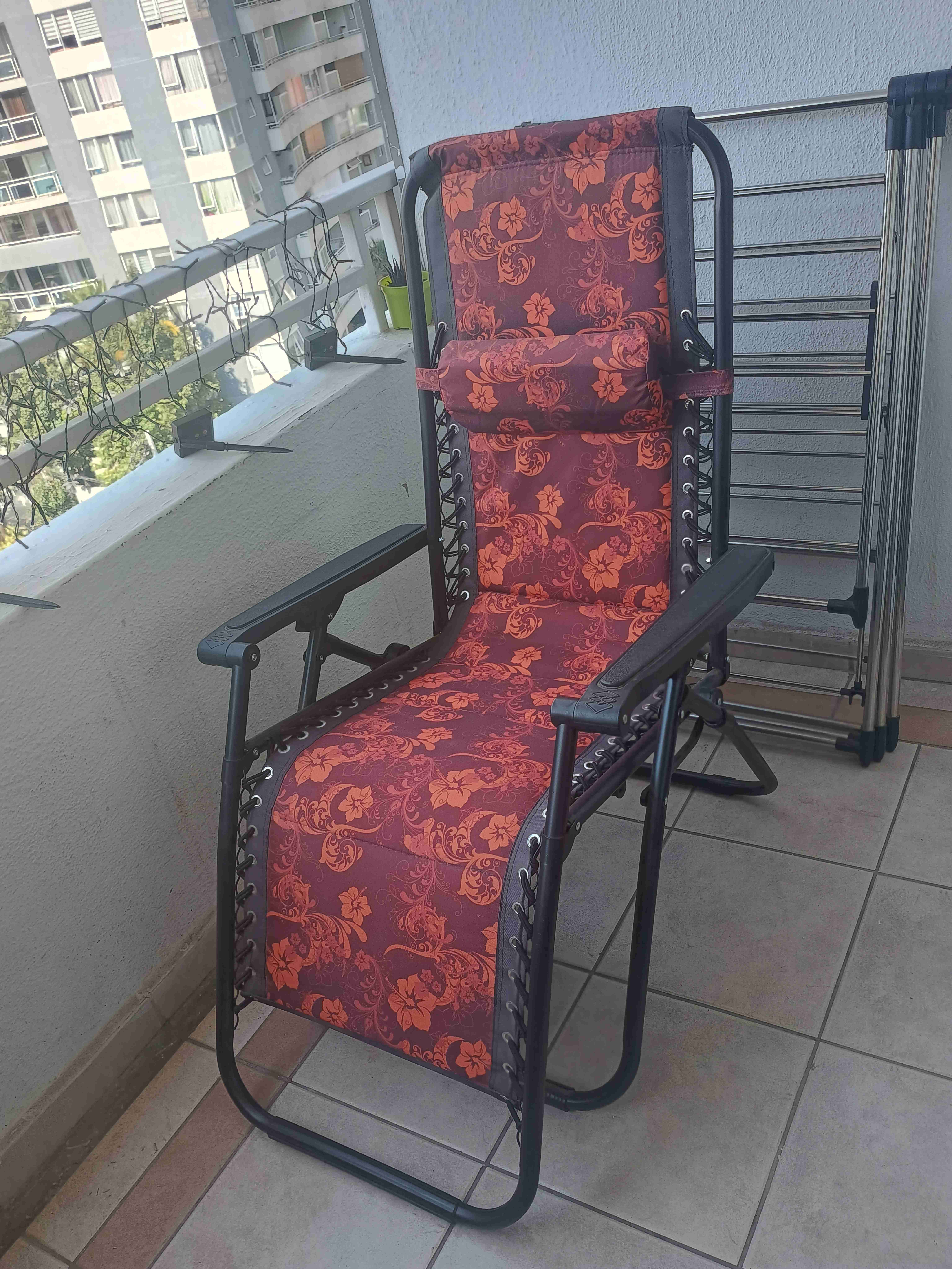 Silla reclinable para terraza