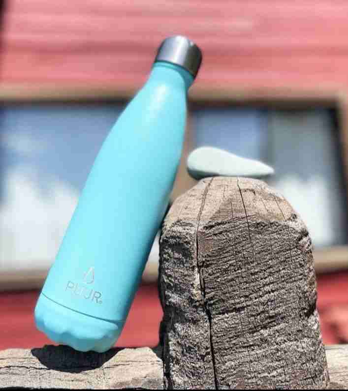 Botella térmica Puur 500 ml color Sky