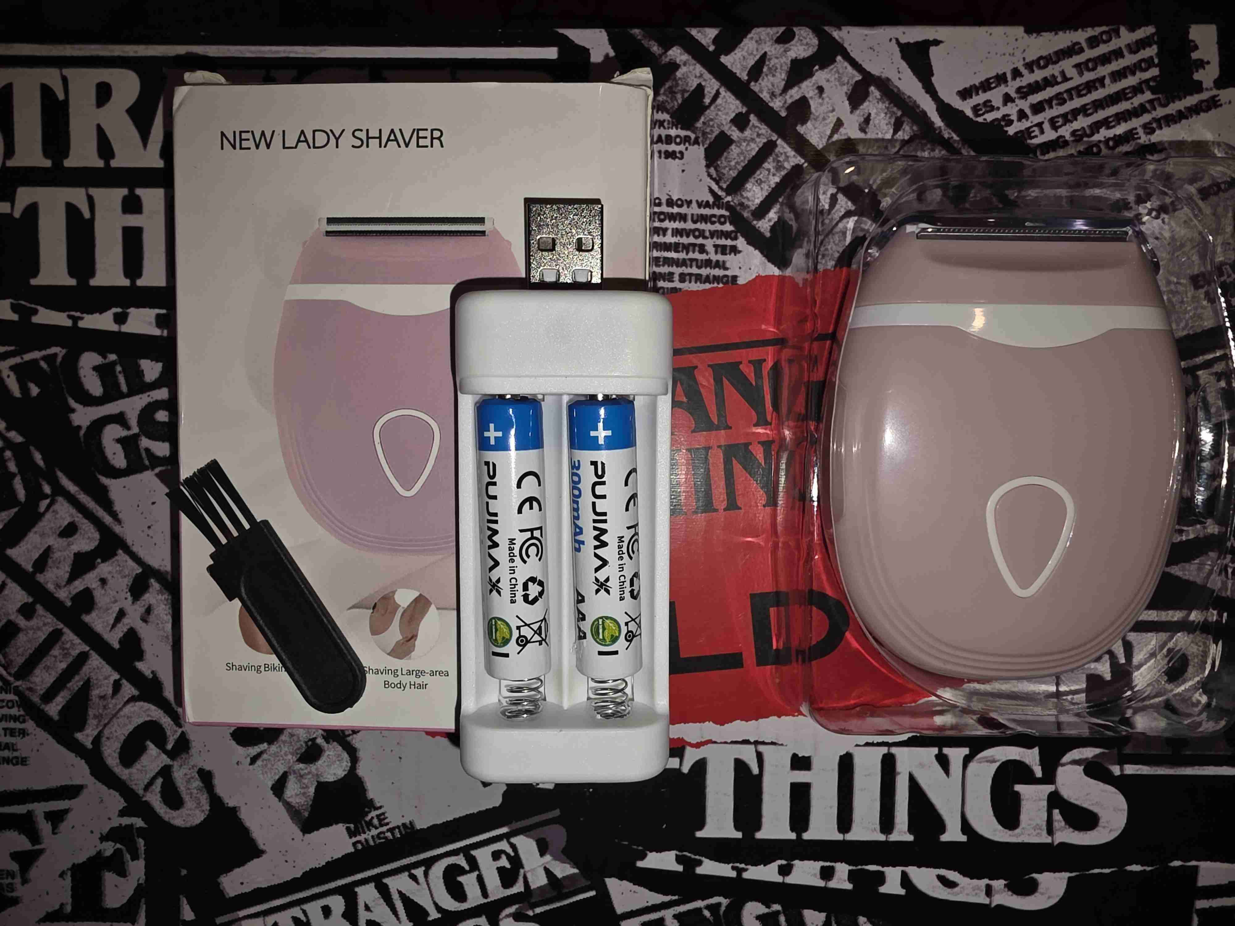 Depiladora Íntima Femenina Portátil + 2 Pilas AAA