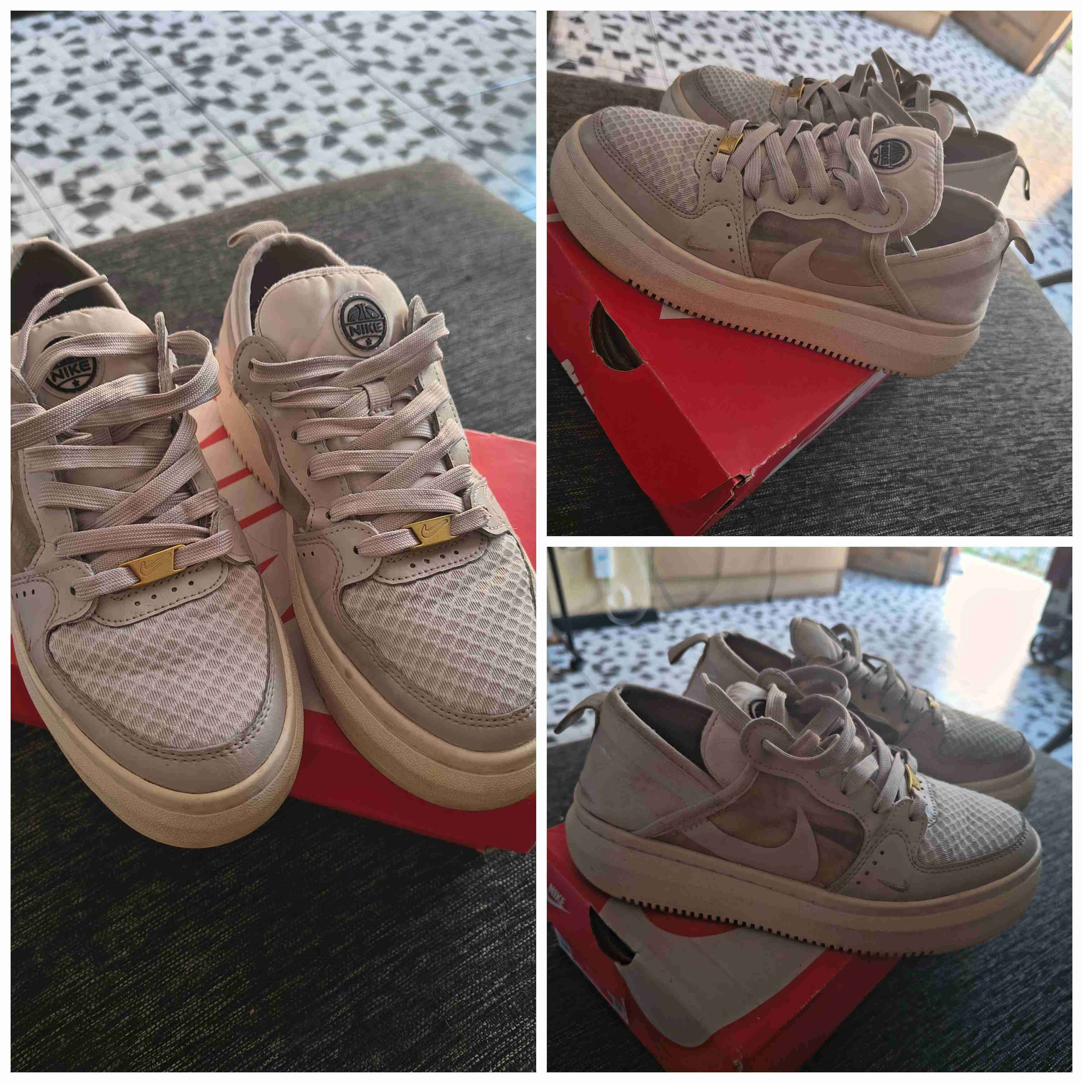 Zapatillas deportivas Nike beige