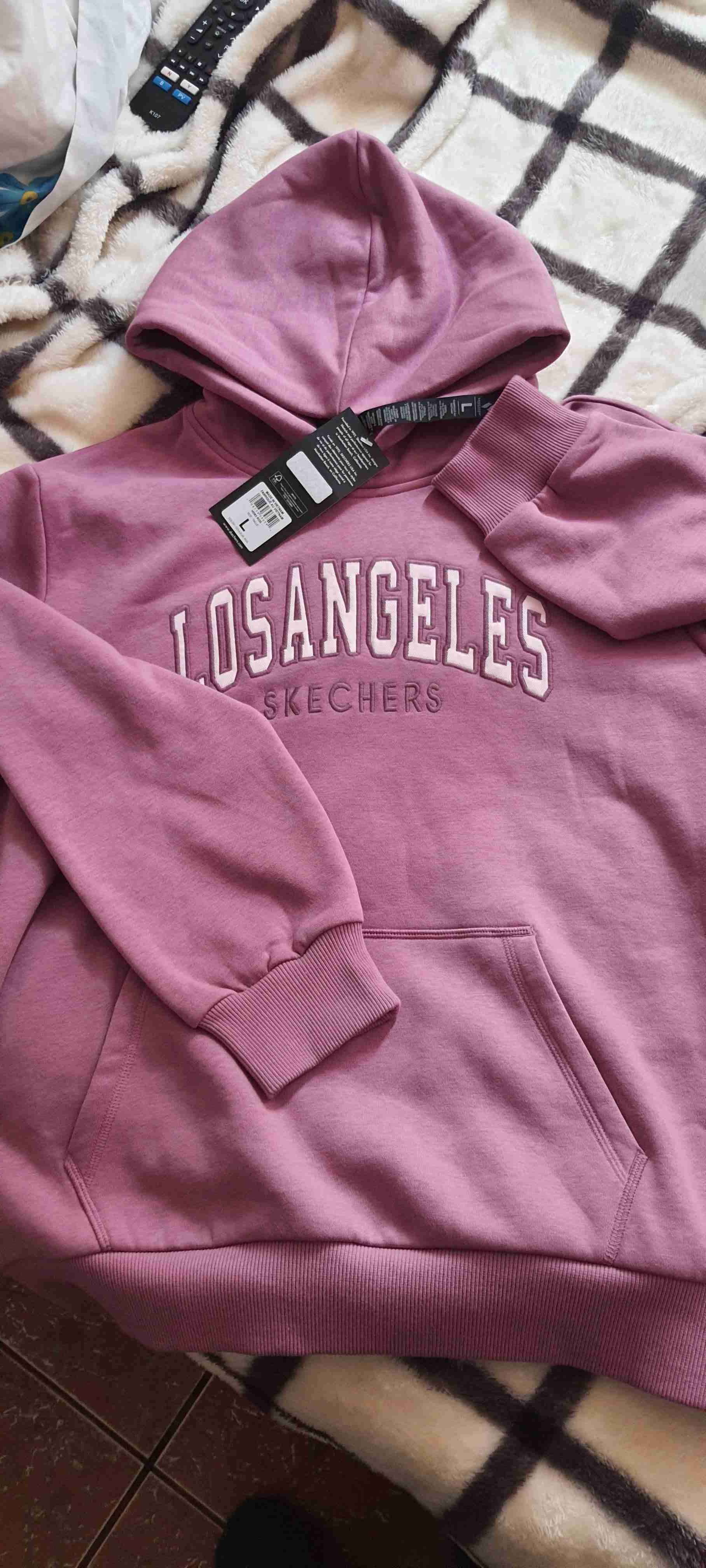 Pantalón jogger morado Skechers