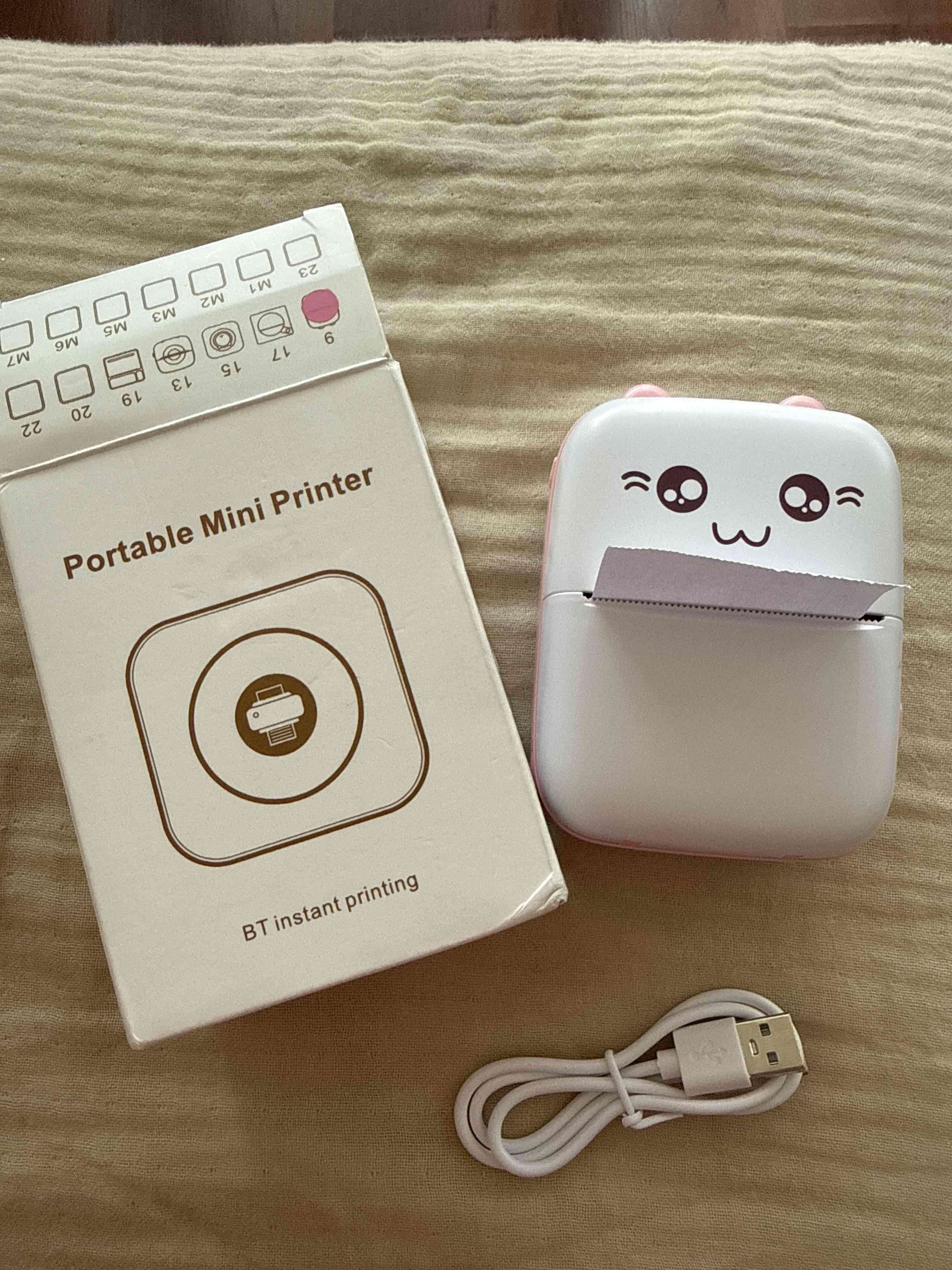 Impresora portátil mini