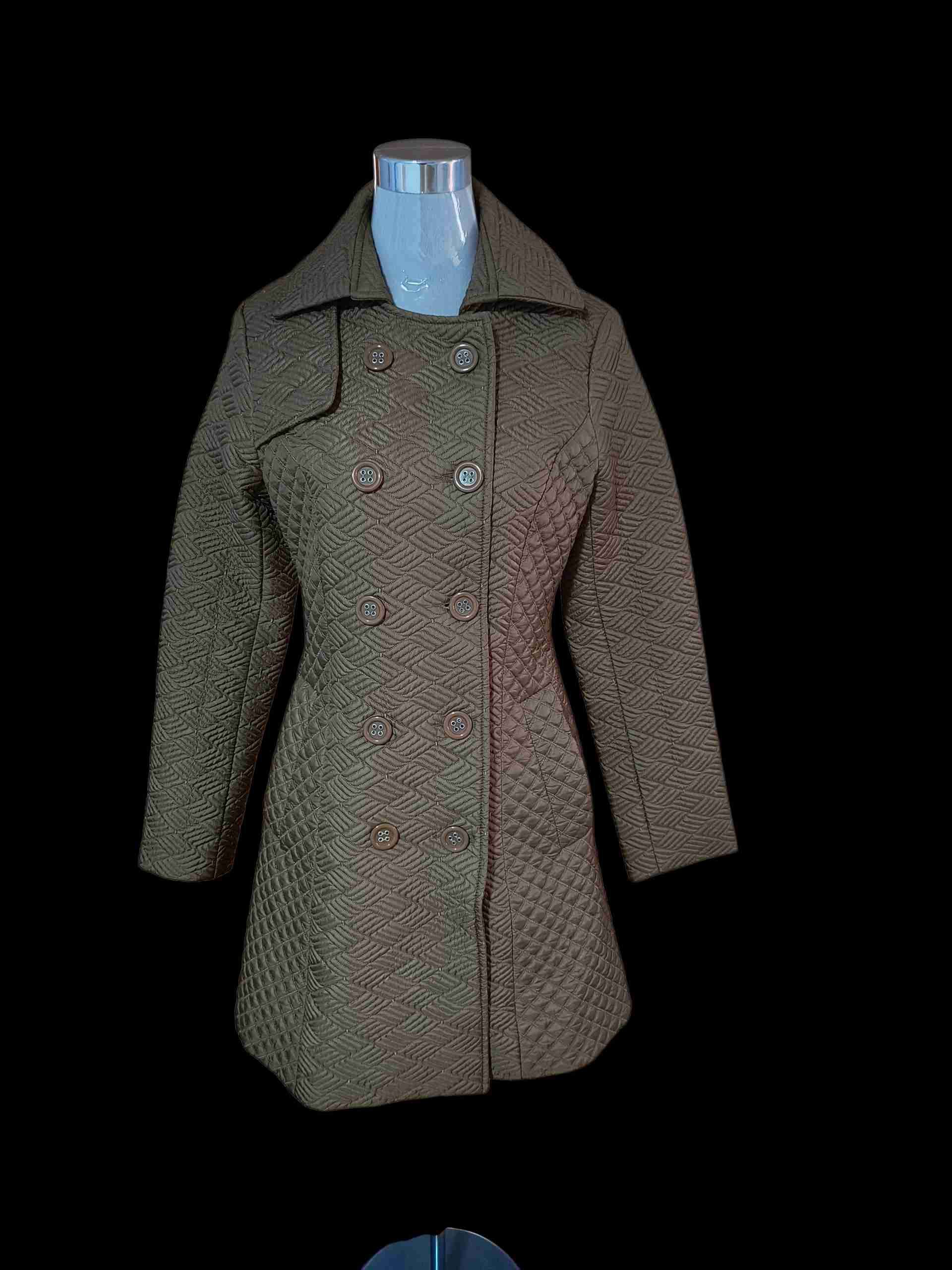 Abrigo acolchado café Nicopoly