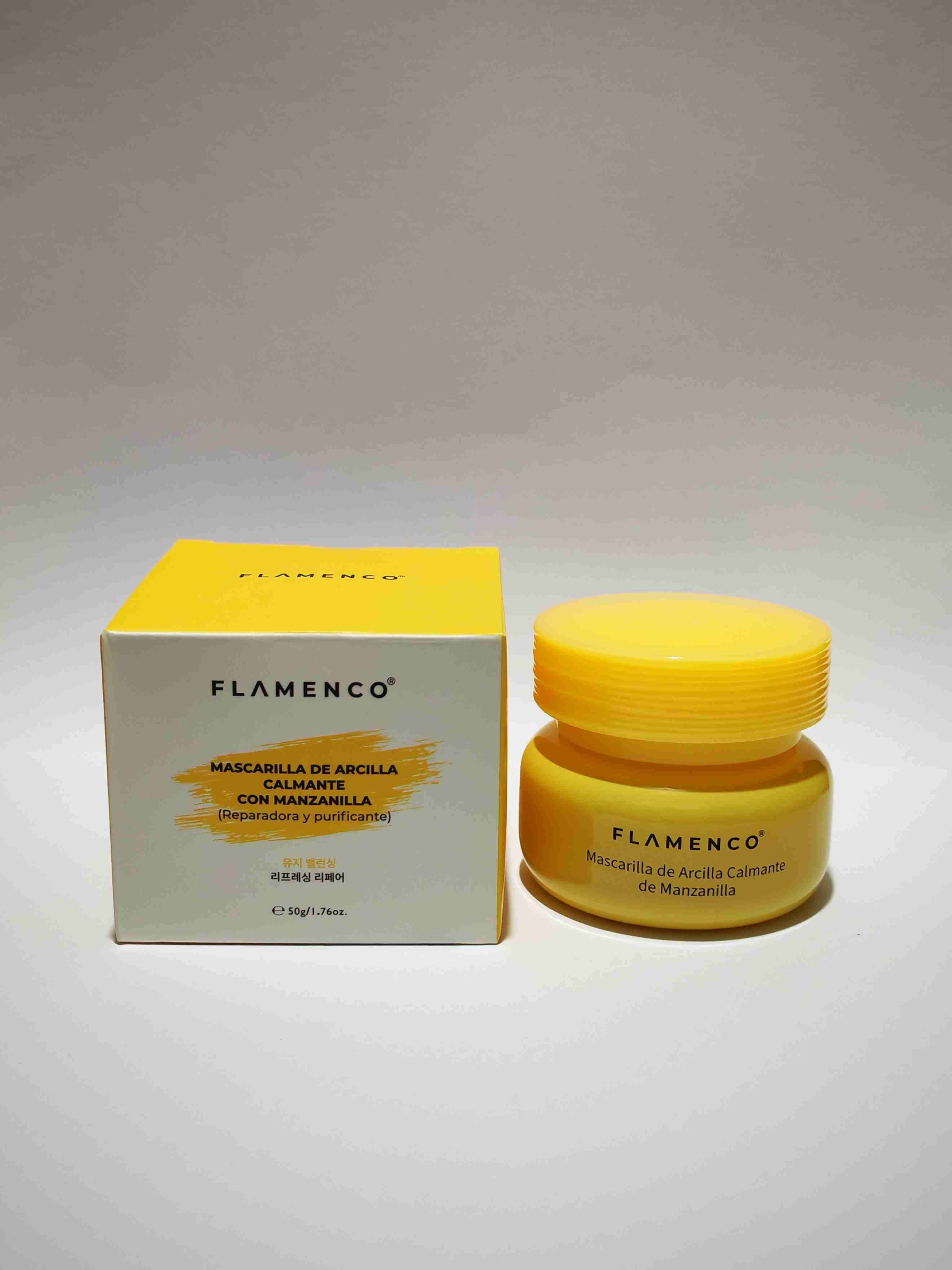 Mascarilla de arcilla calmante Flamenco