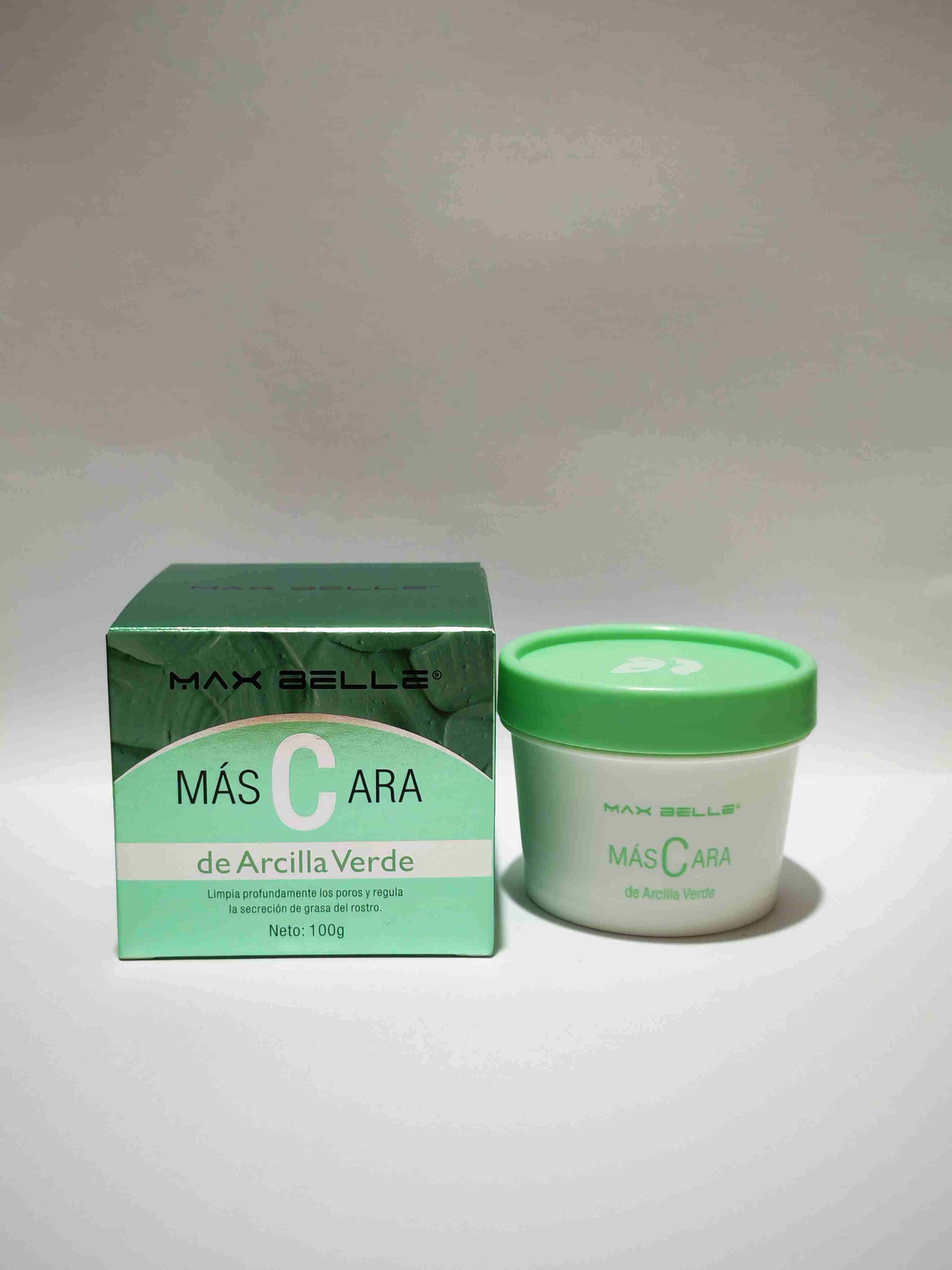 Mascarilla arcilla verde Max Belle