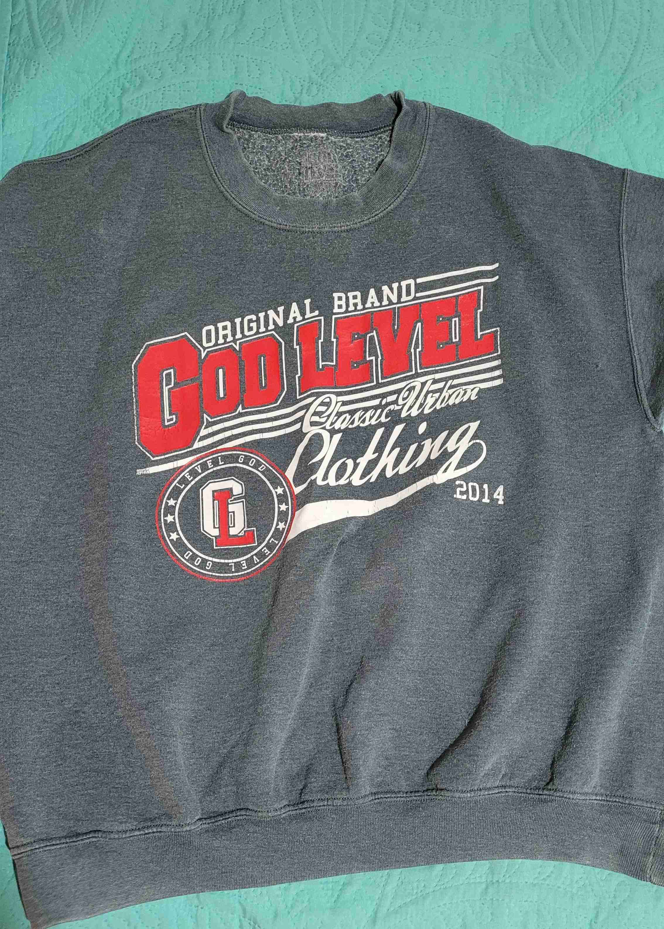 Polerón gris God Level