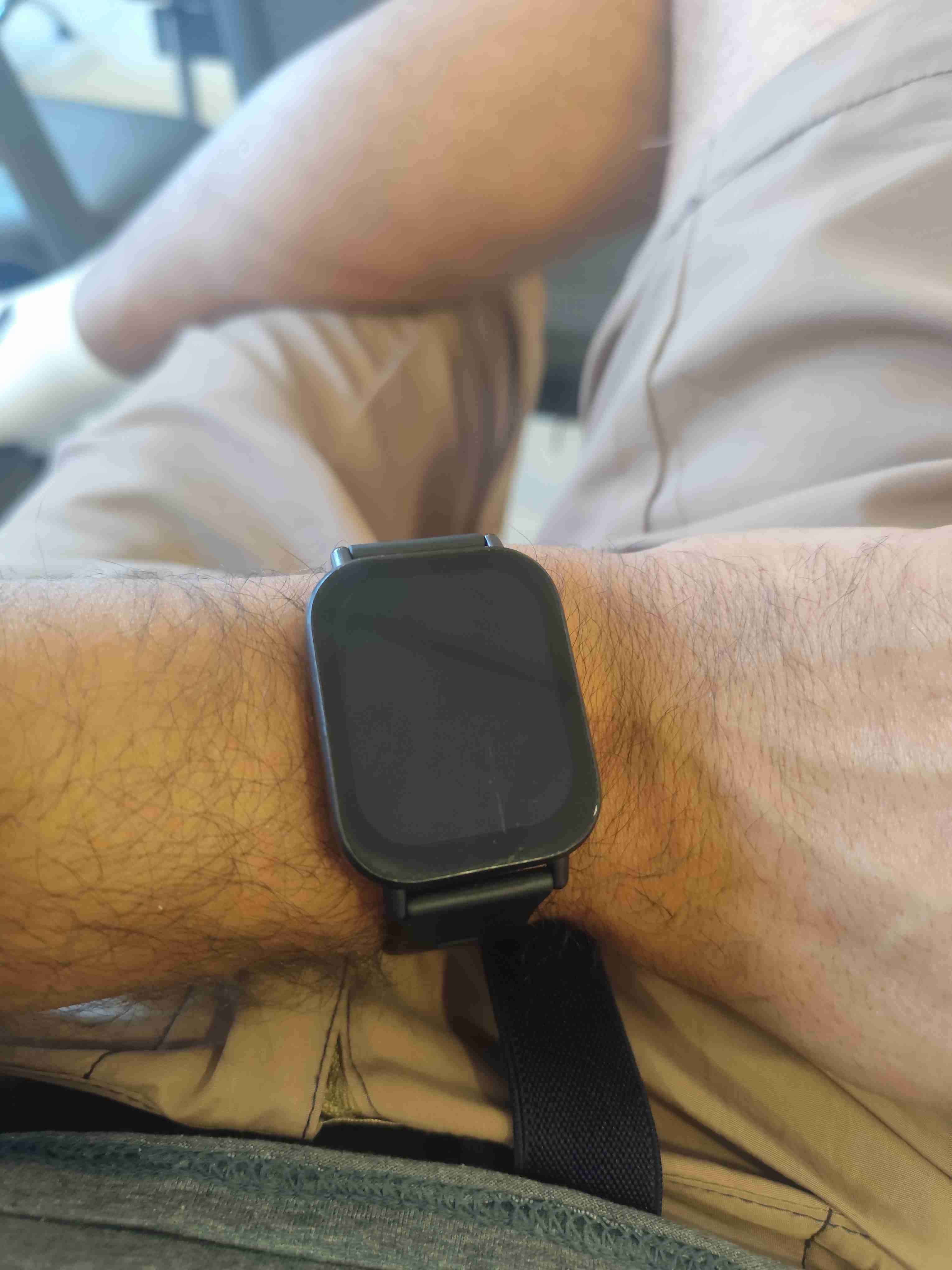 Reloj inteligente negro