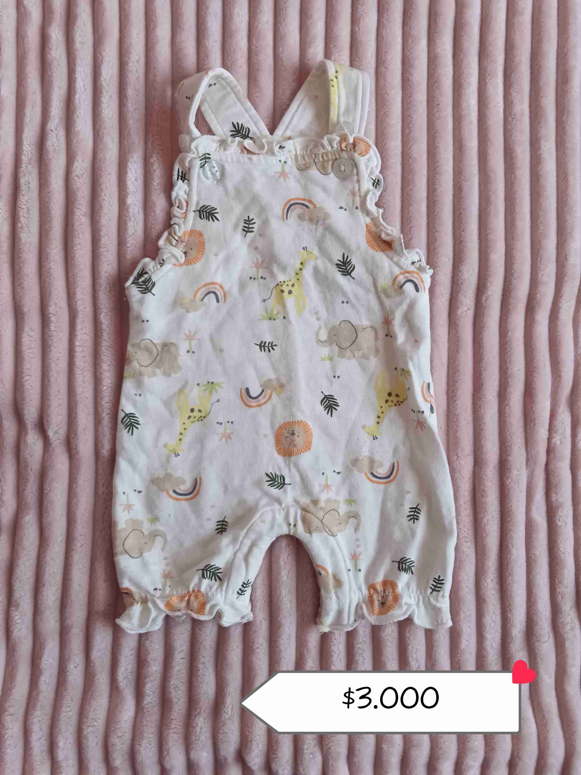 Enterito estampado de bebé