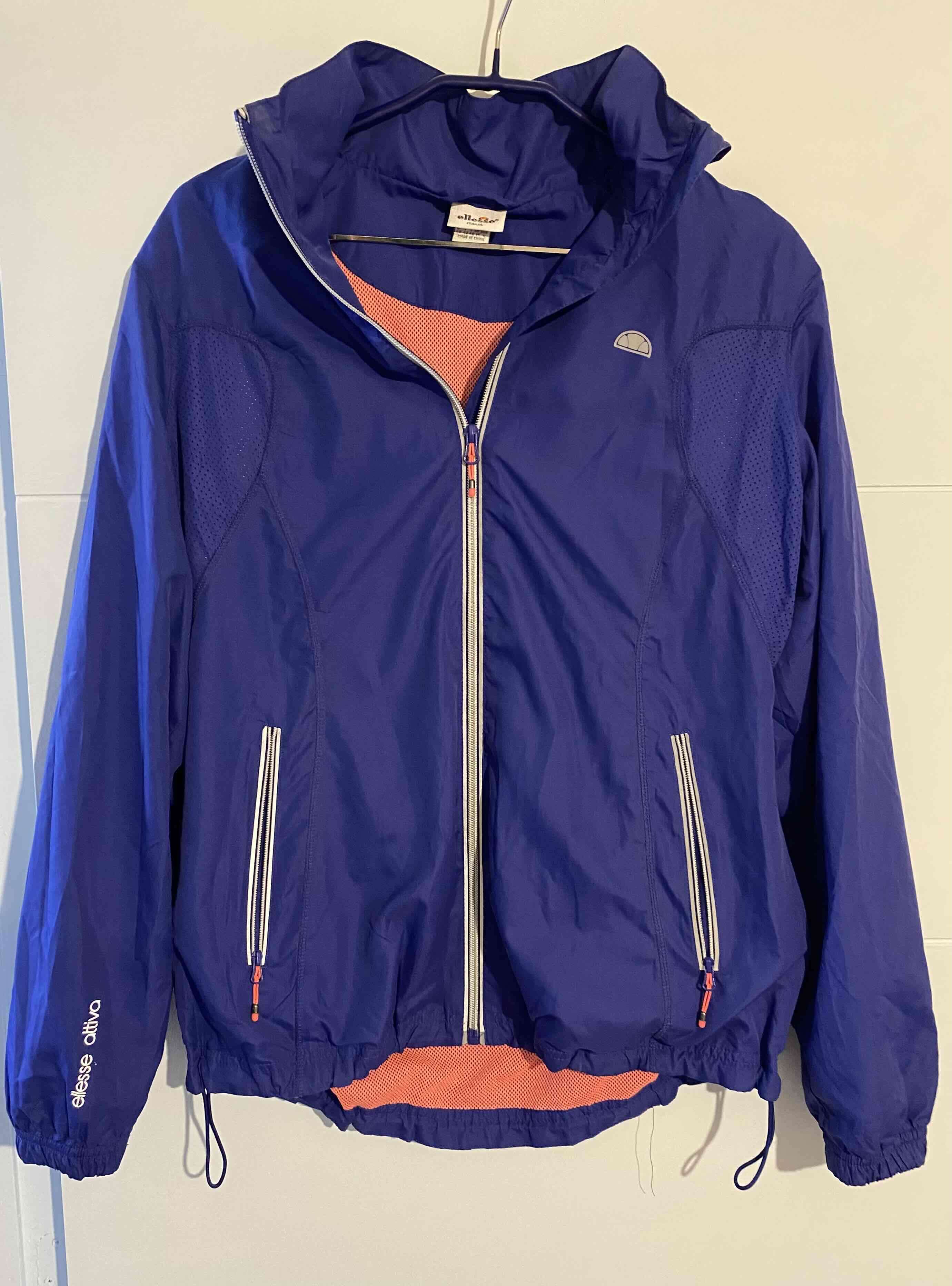 Cortaviento azul Ellesse