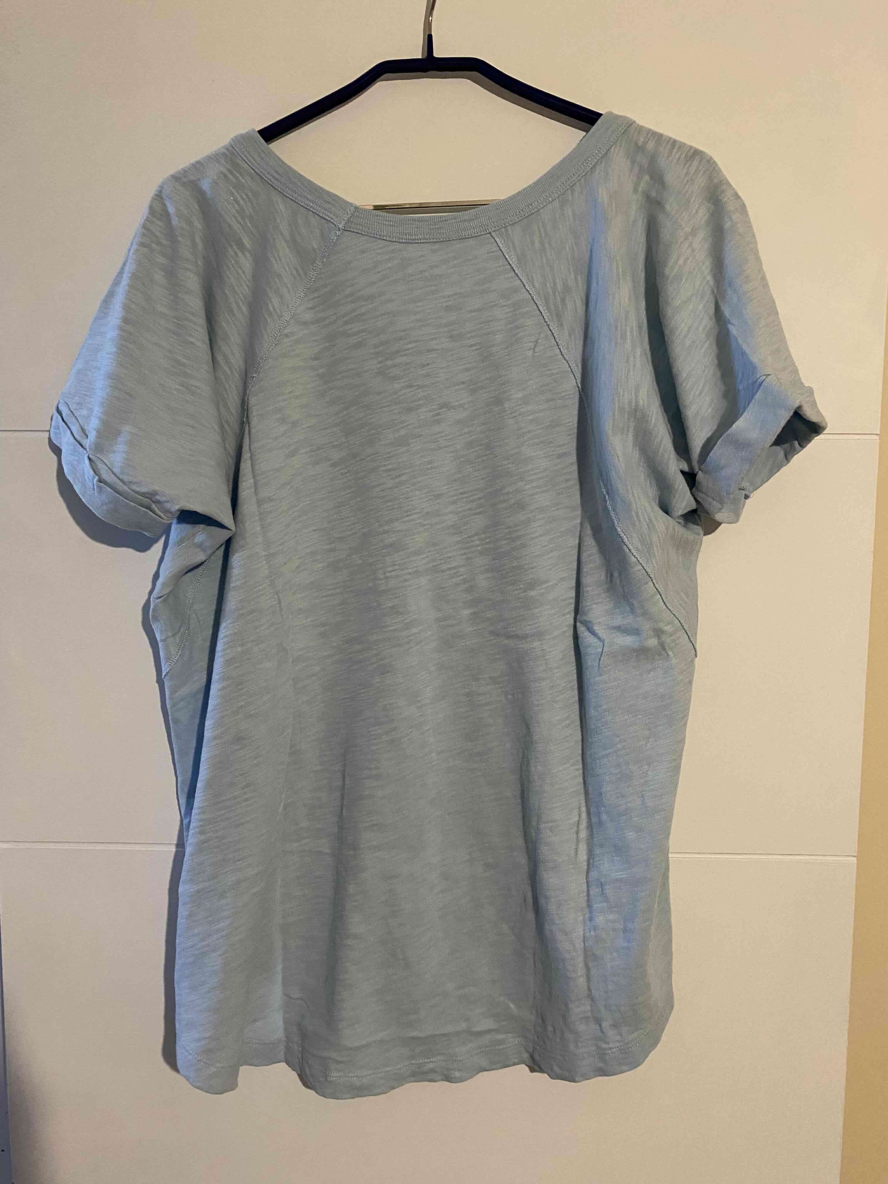 Polera celeste de algodón rapsodia - miniatura 4