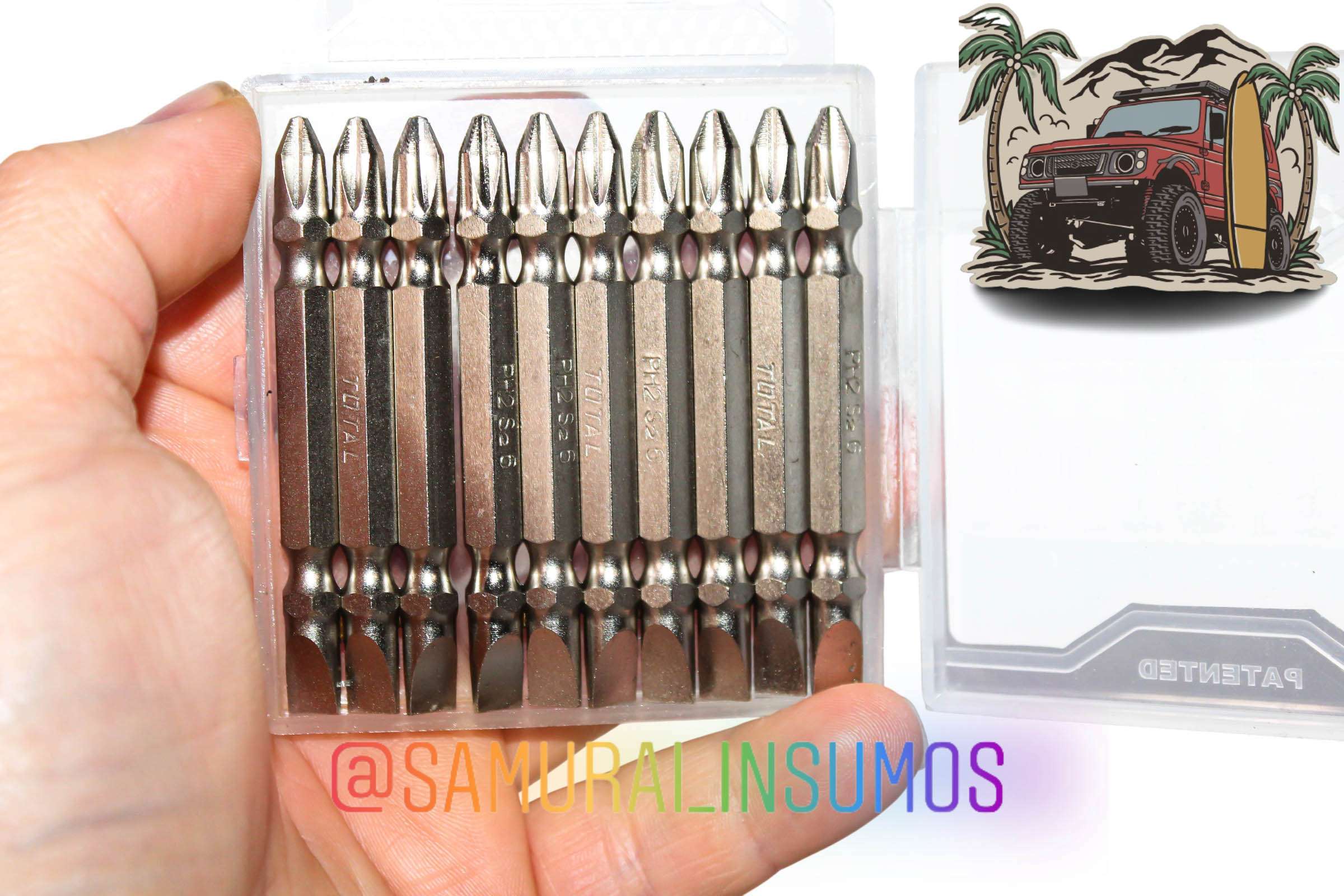 Kit10En1 Punta Atornillador Impacto Acero Galvaniz - miniatura 3